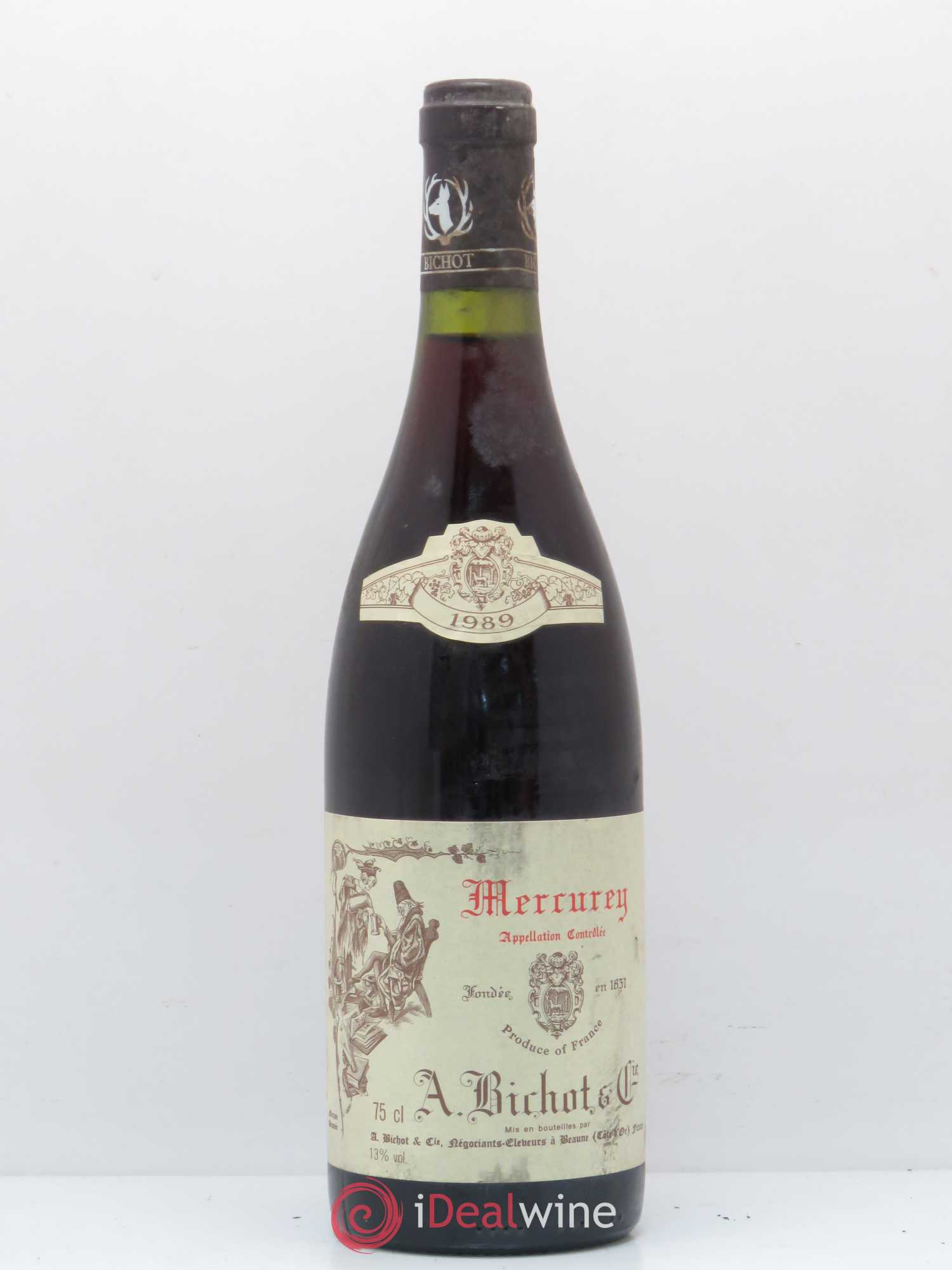 Mercurey Albert Bichot 1989 - Lot de 1 bouteille - 0