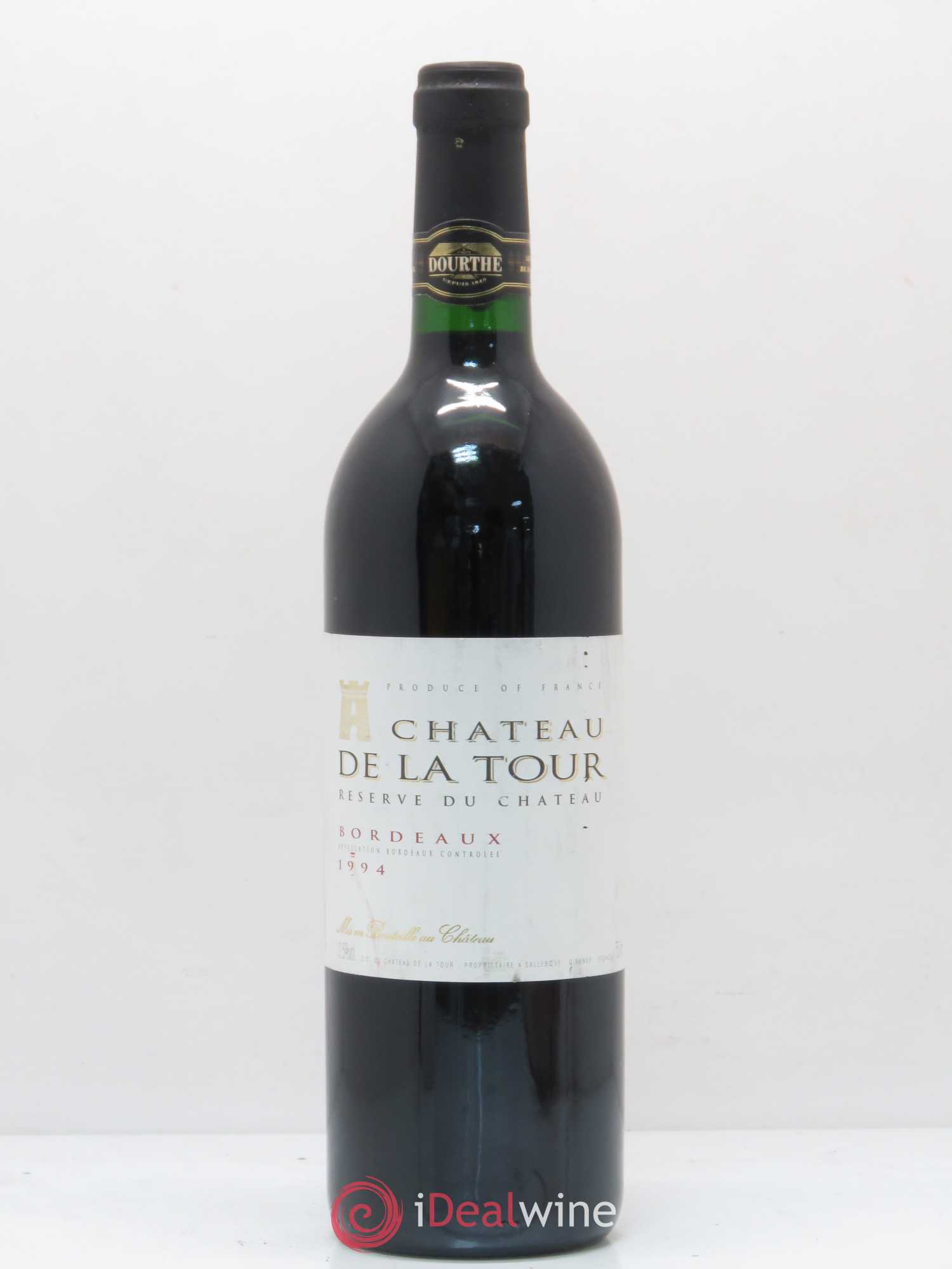Bordeaux Chateau de La Tour 1994 - Posten von 1 Flasche - 0