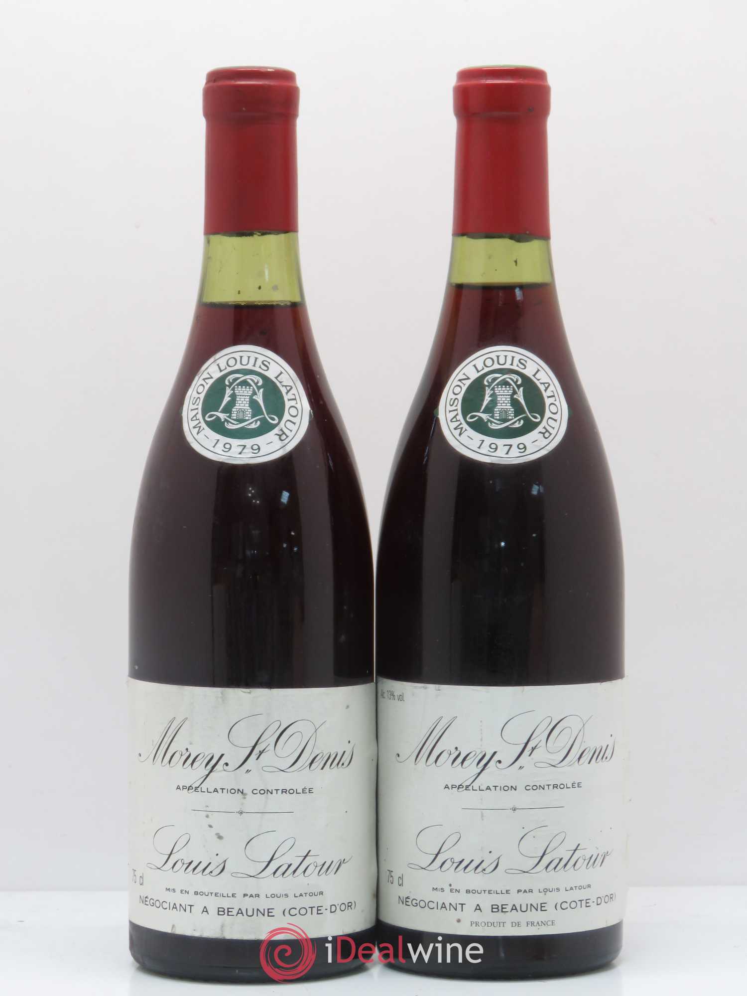 Morey-Saint-Denis Louis Latour 1979 - Lot de 2 bouteilles - 0