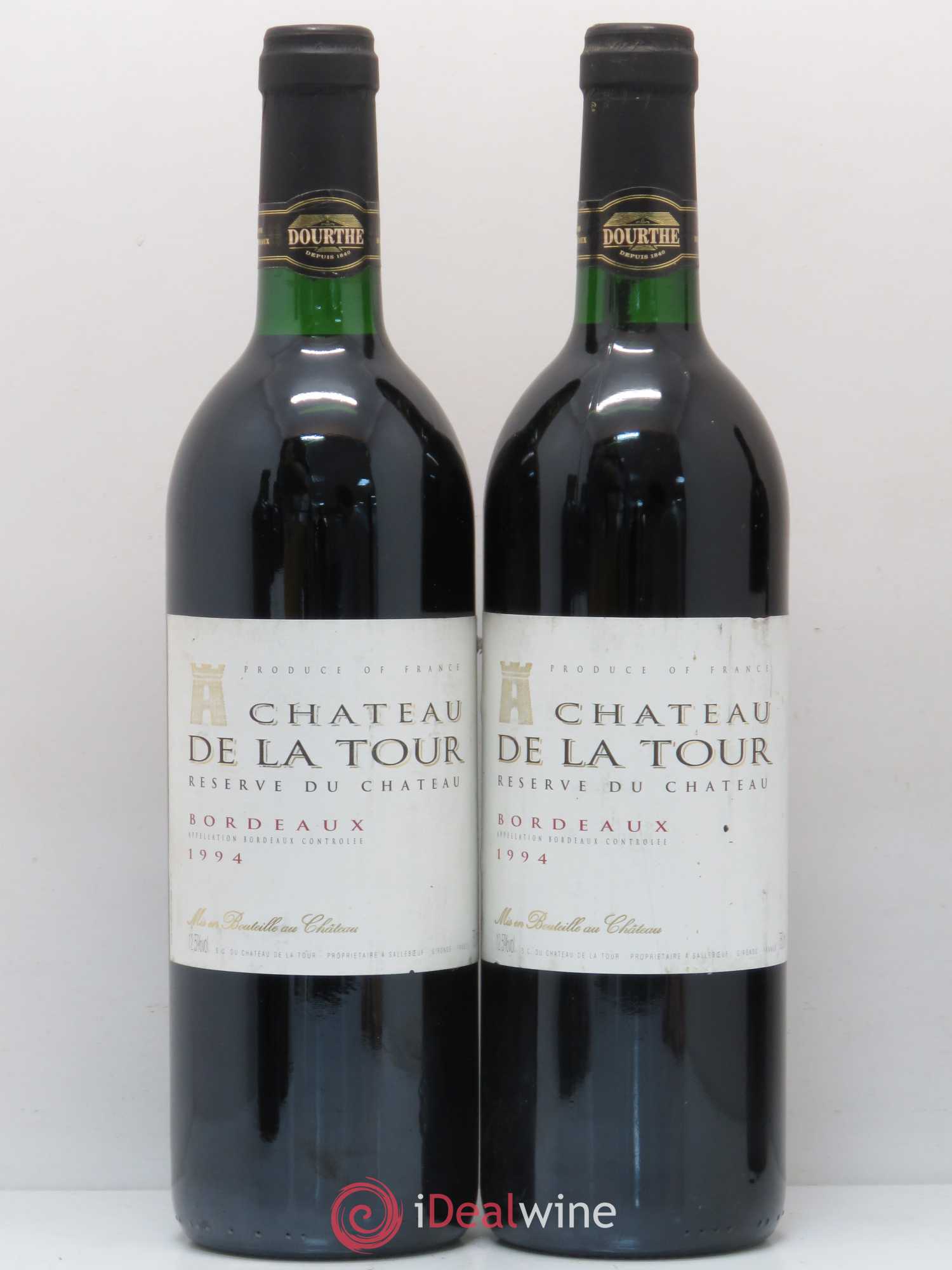Bordeaux Chateau de La Tour 1994 - Posten von 5 Flaschen - 2