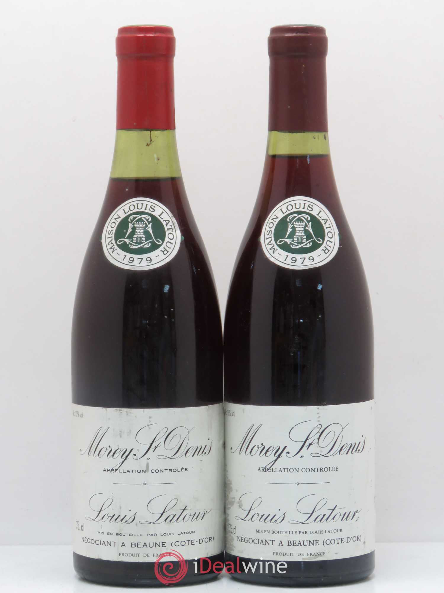 Morey-Saint-Denis Louis Latour 1979 - Lot de 2 bouteilles - 0