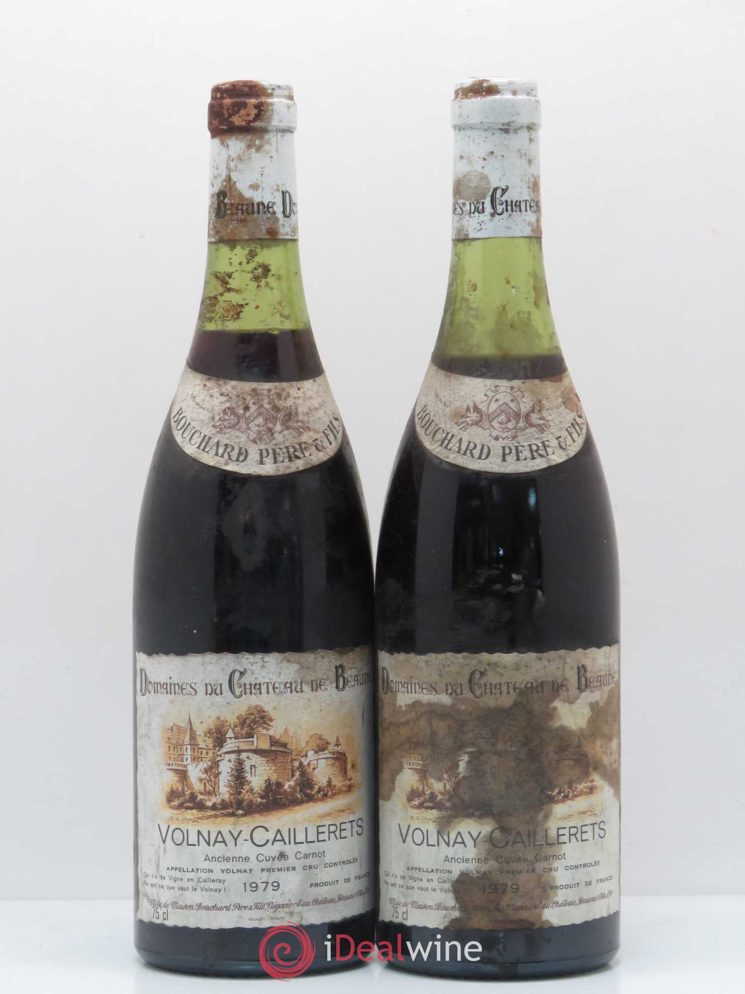 Volnay 1er Cru Caillerets - Ancienne Cuvée Carnot Bouchard Père & Fils 1979 - Lot de 2 bouteilles - 0