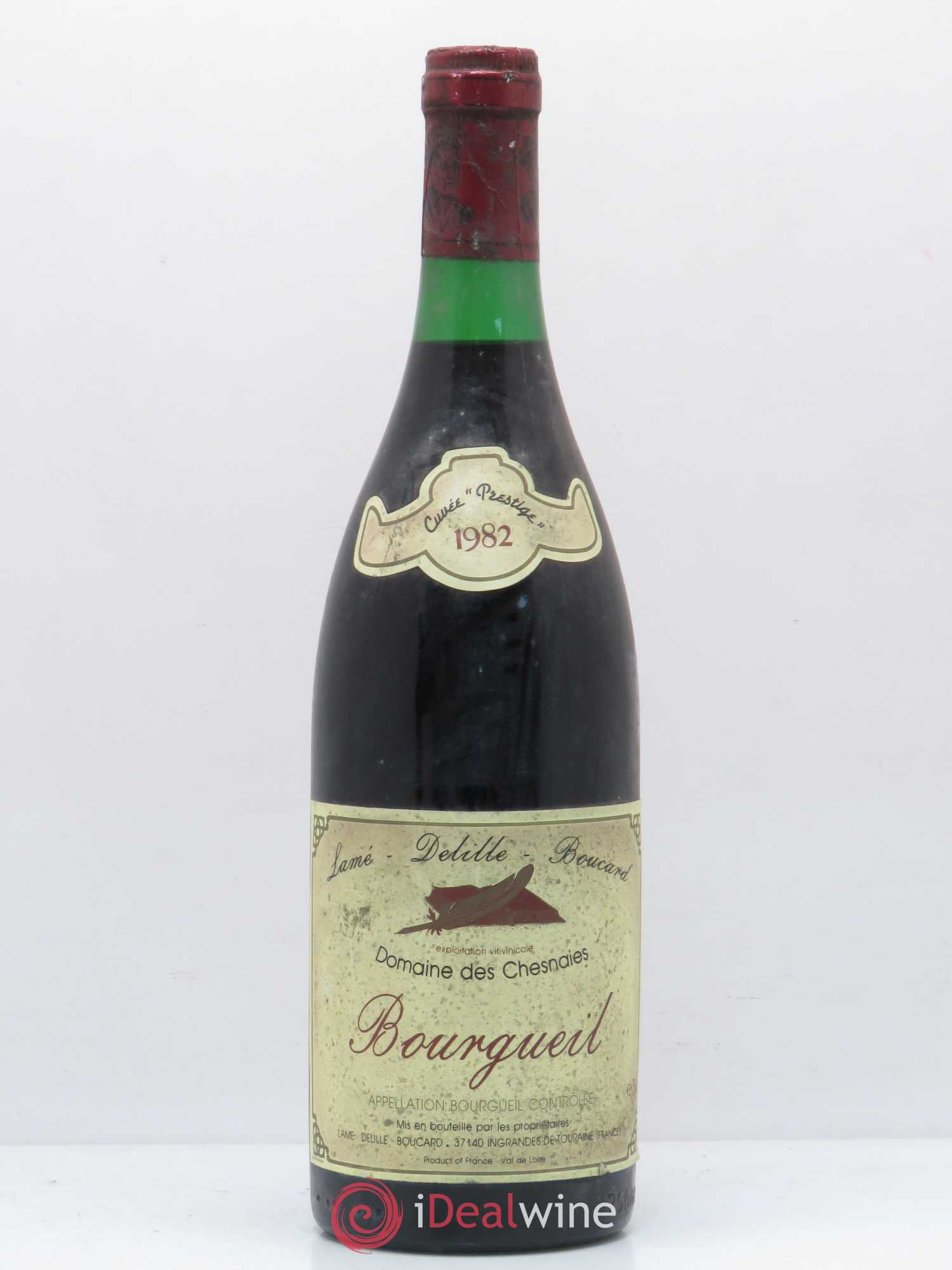 Bourgueil cuvée Prestige Lamé Delille Boucard 1982 - Posten von 1 Flasche - 0
