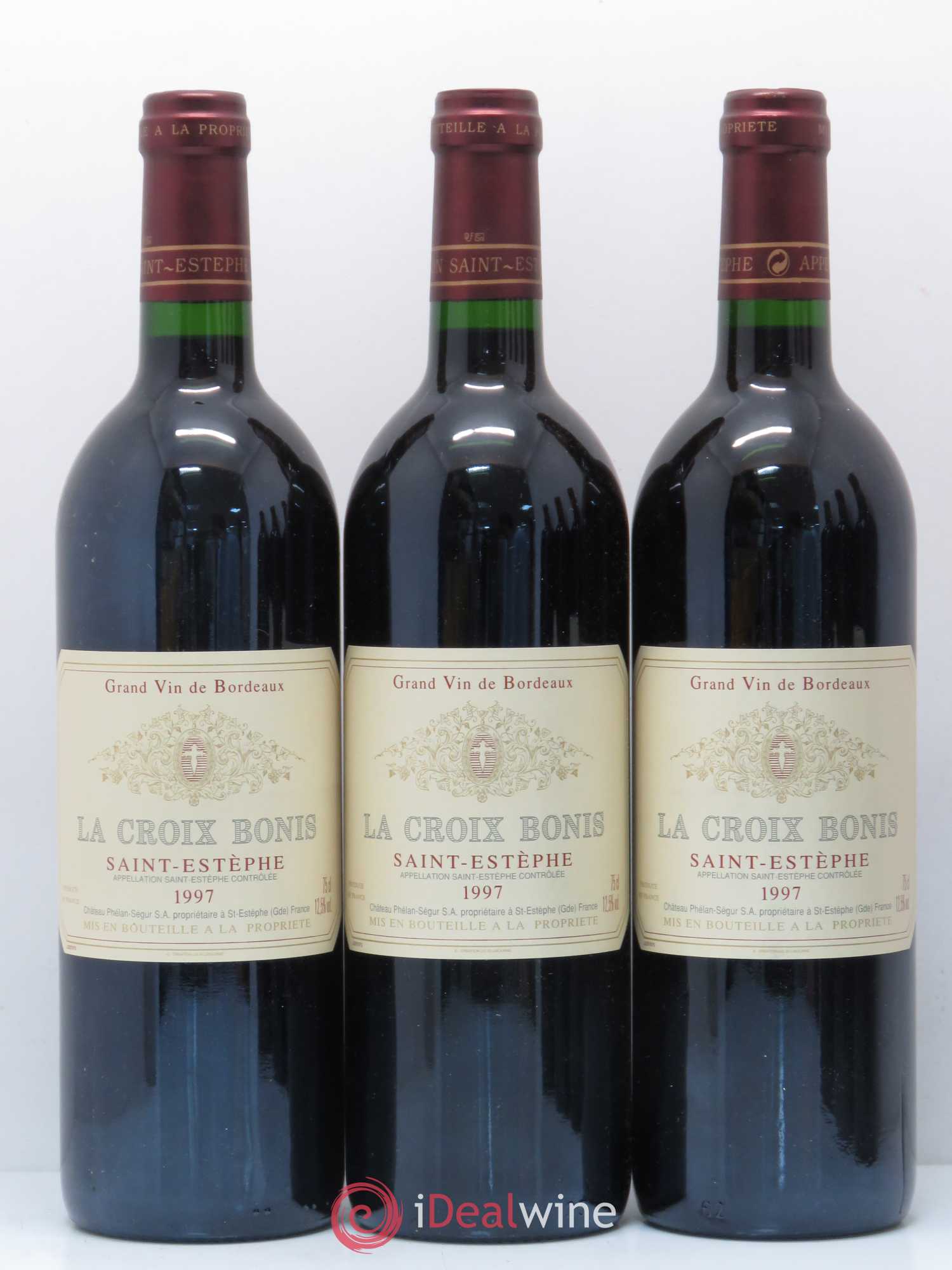 Saint-Estèphe La Croix Bonis 1997 - Posten von 6 Flaschen - 1