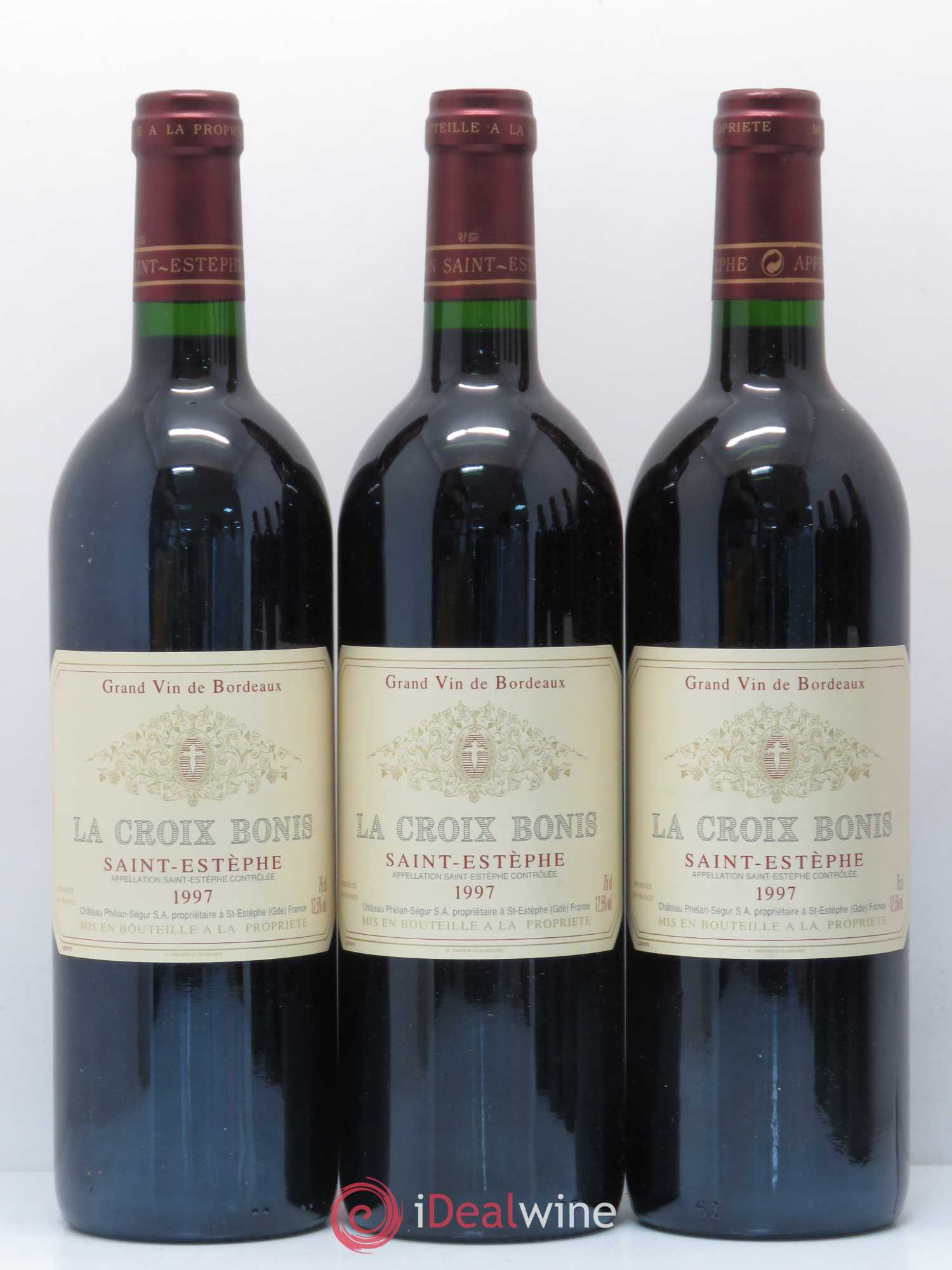 Saint-Estèphe La Croix Bonis 1997 - Posten von 6 Flaschen - 2