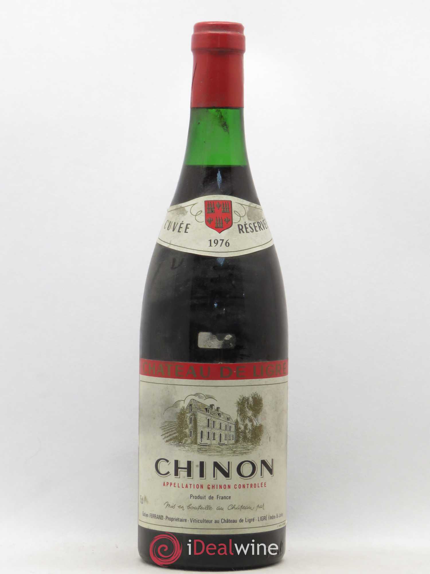 Chinon Château de Ligré 1976 - Posten von 1 Flasche - 0