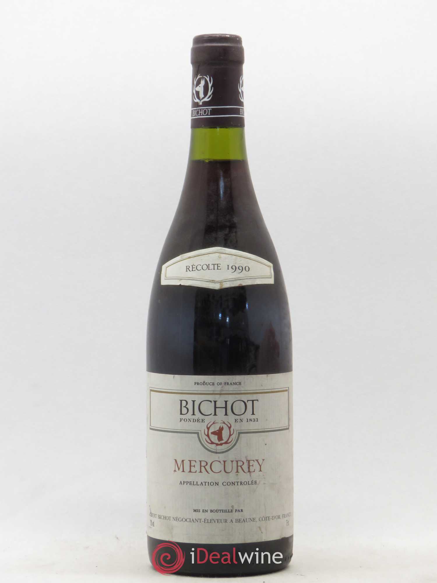 Mercurey Albert Bichot 1990 - Lot de 1 bouteille - 0