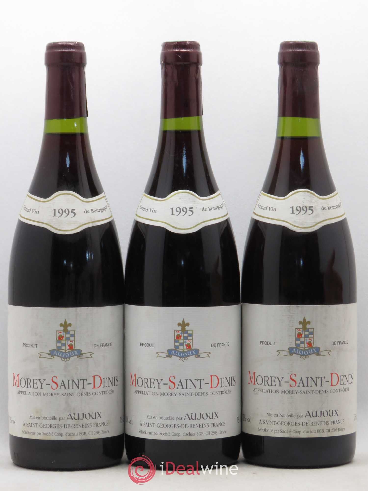 Morey-Saint-Denis Aujoux 1995 - Lot de 6 bouteilles - 2