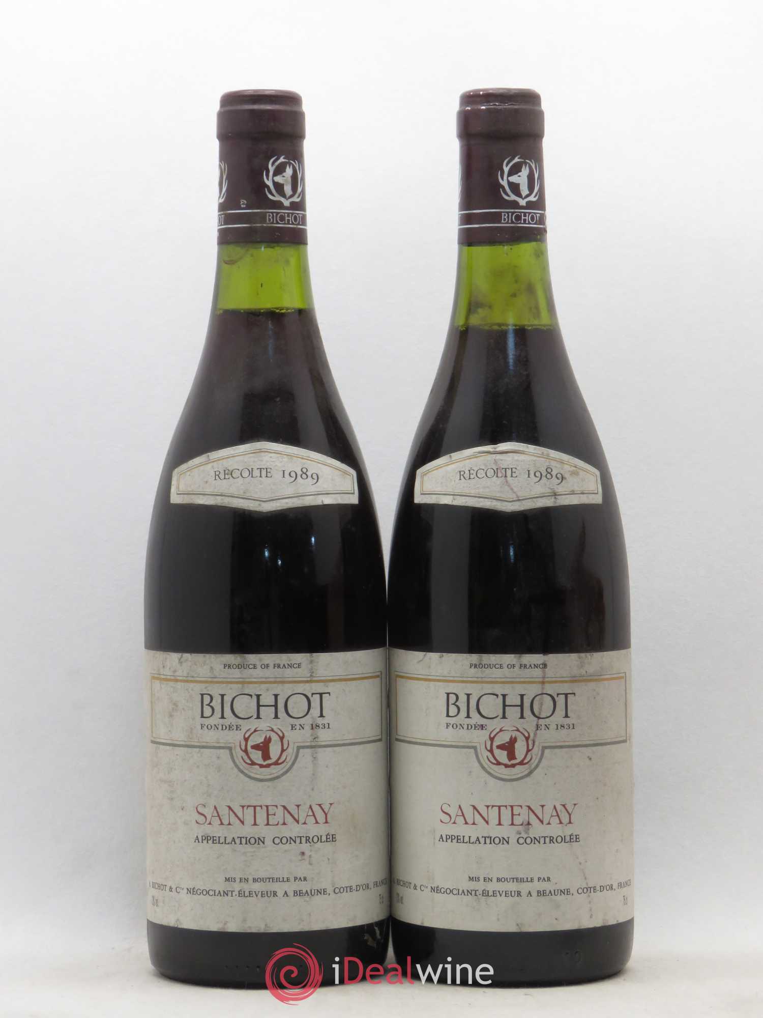 Santenay Albert Bichot 1989 - Lot de 5 bouteilles - 2