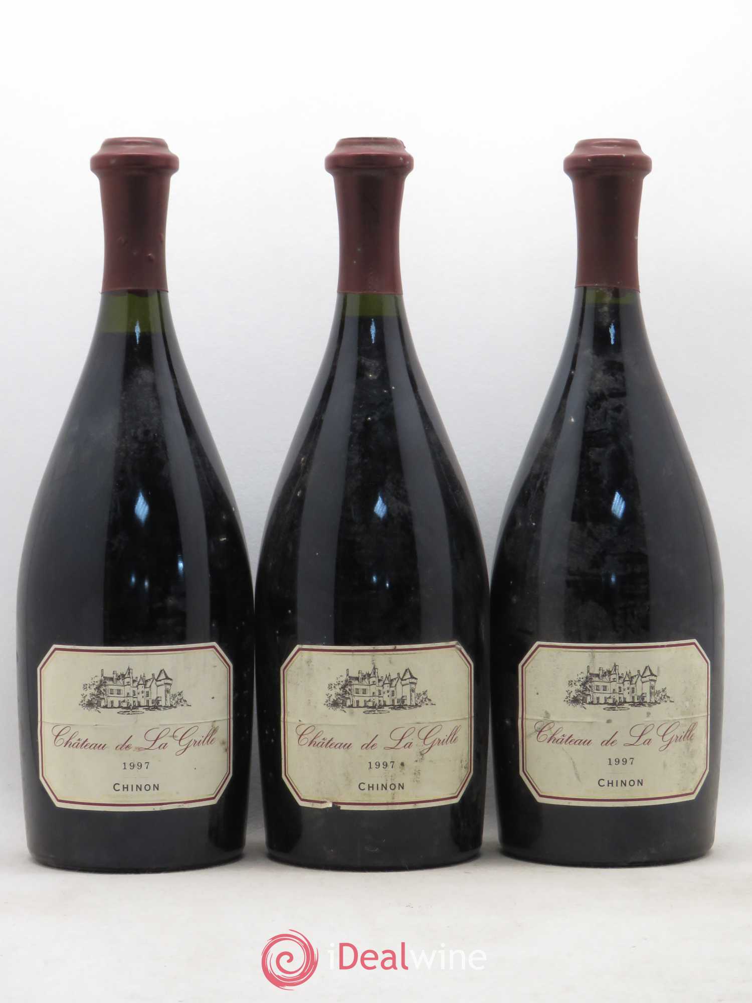 Chinon Château de la Grille 1997 - Lot de 6 bouteilles - 2