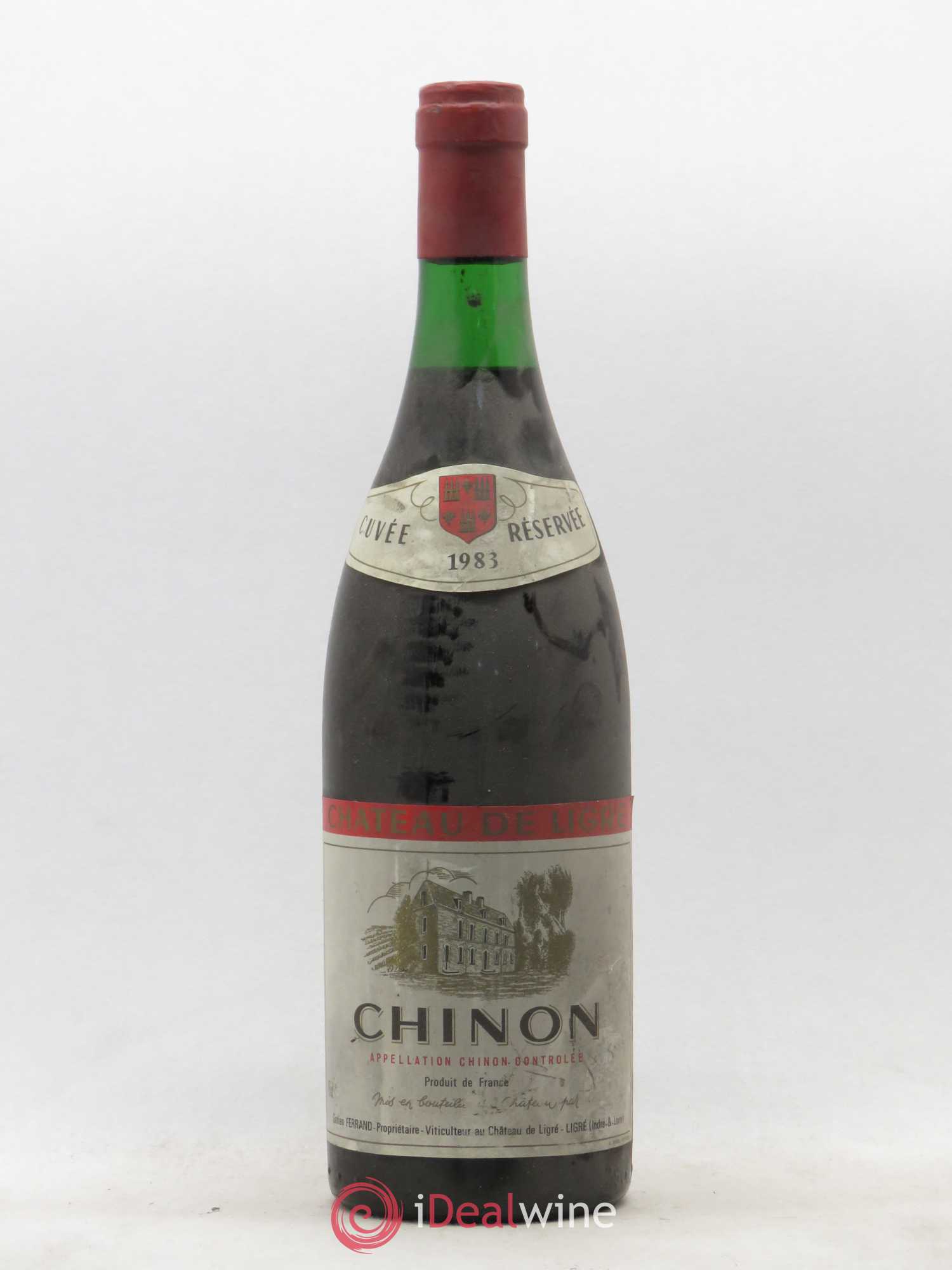 Chinon Château de Ligré 1983 - Posten von 1 Flasche - 0