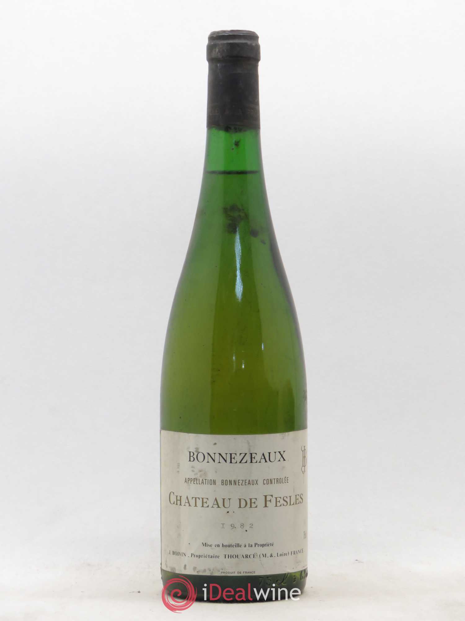 Bonnezeaux Château de Fesles 1982 - Lotto di 1 bottiglia - 0