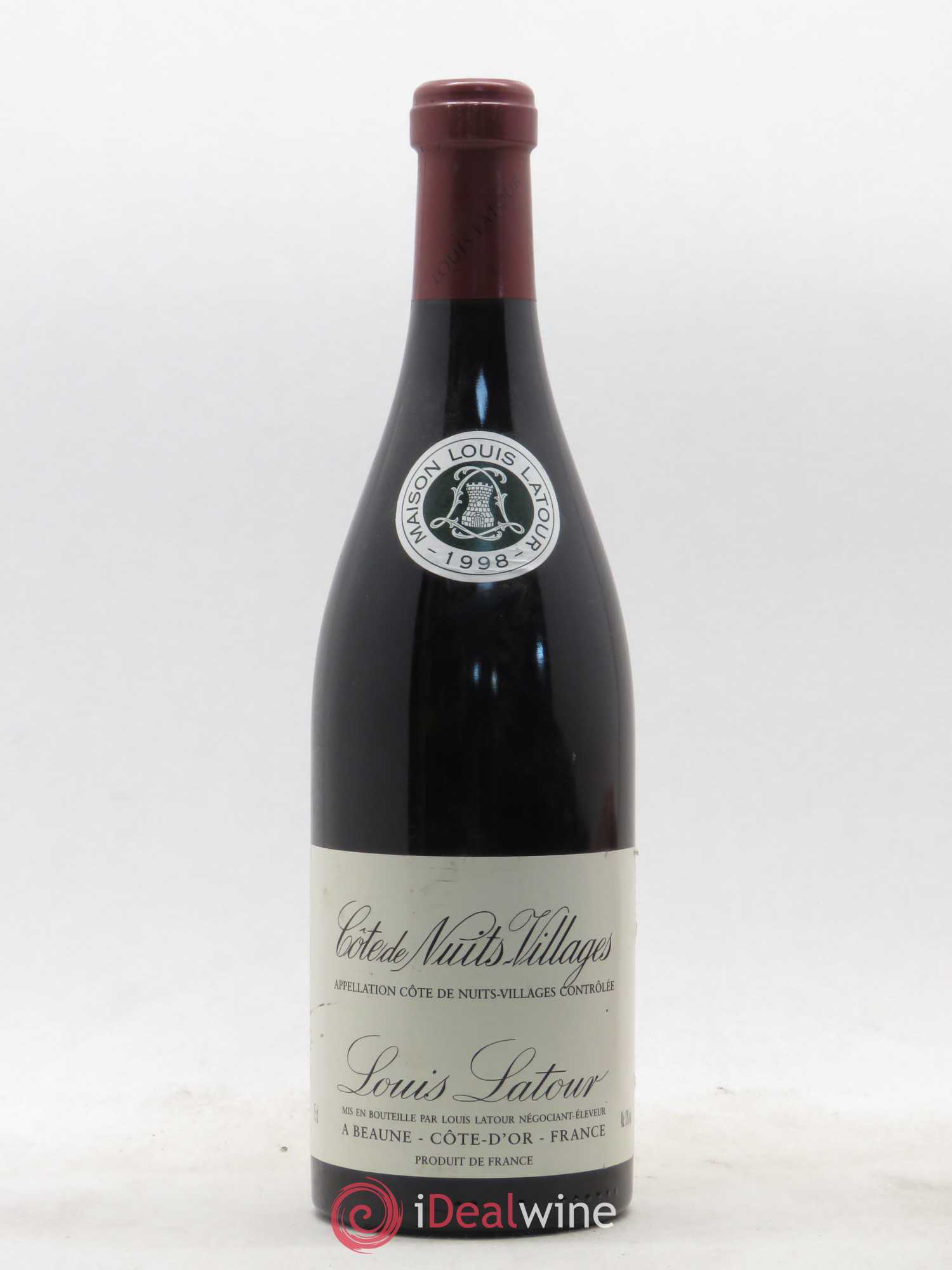 Côte de Nuits-Villages Louis Latour 1998 - Lot de 1 bouteille - 0