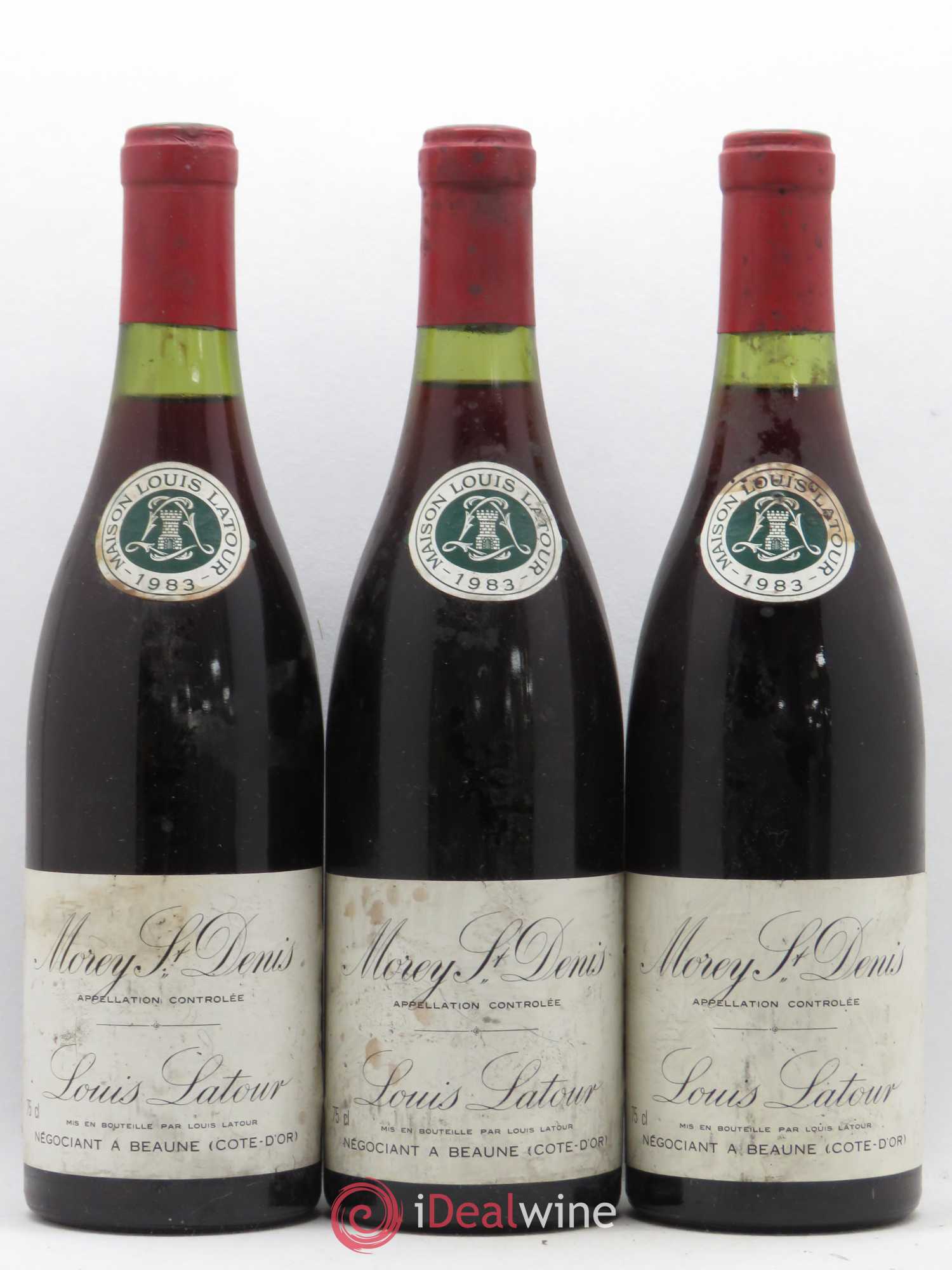 Morey-Saint-Denis 1er Cru Latour 1983 - Lot de 3 bouteilles - 0