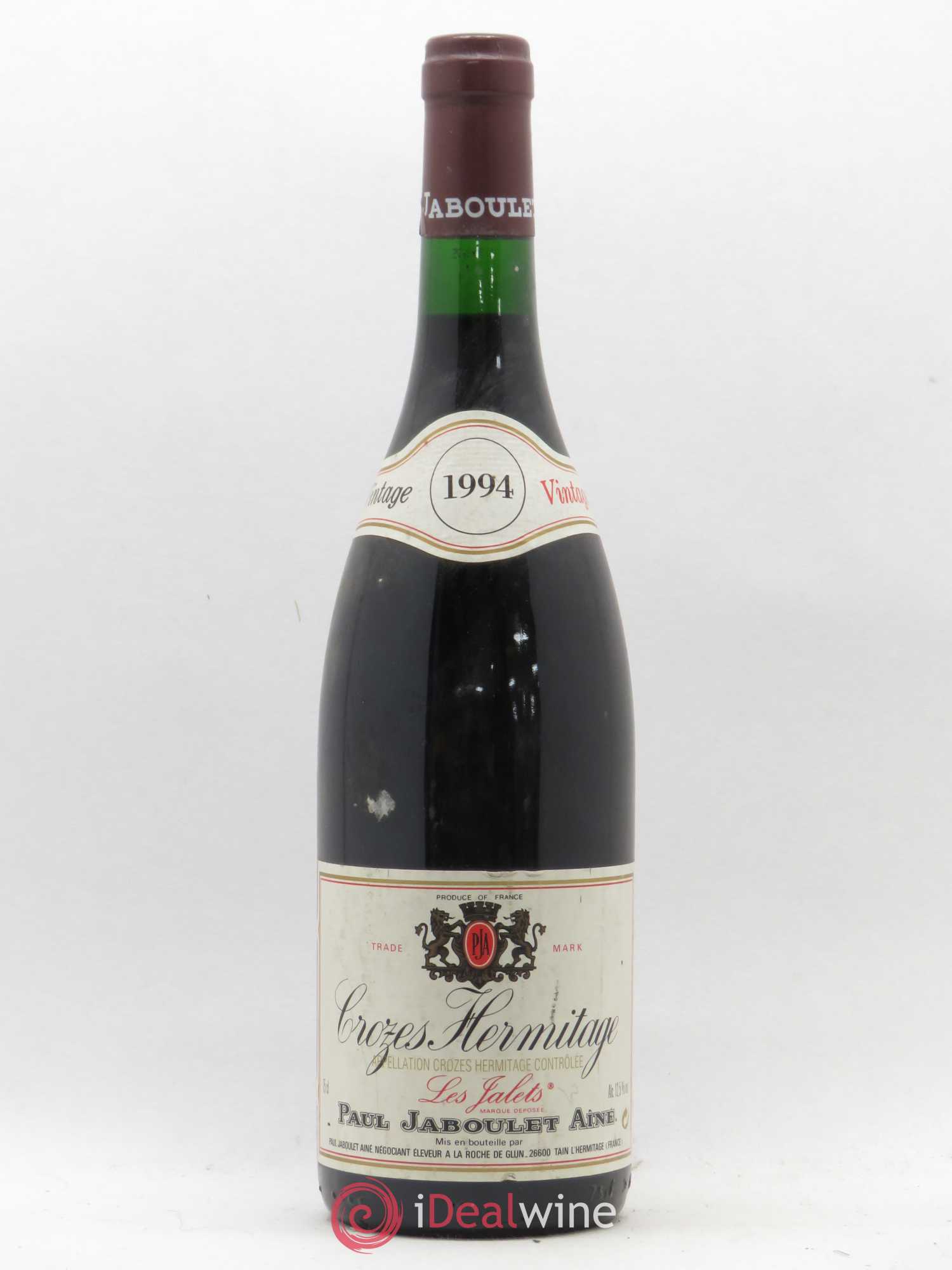 Crozes-Hermitage Les Jalets Paul Jaboulet Ainé 1994 - Posten von 1 Flasche - 0
