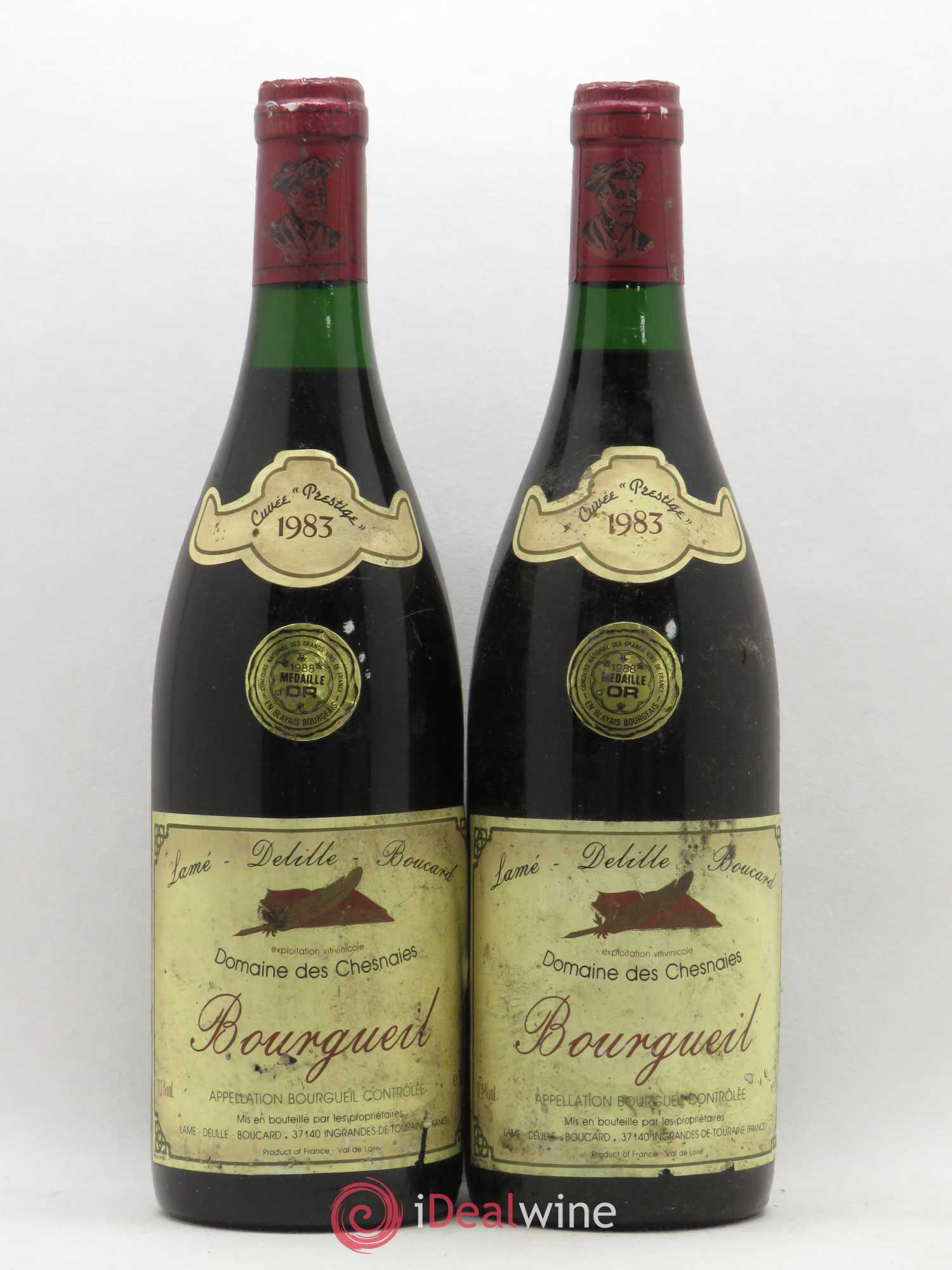 Bourgueil Prestige Domaine des Chesnaies 2000 - Lot de 5 bouteilles - 2