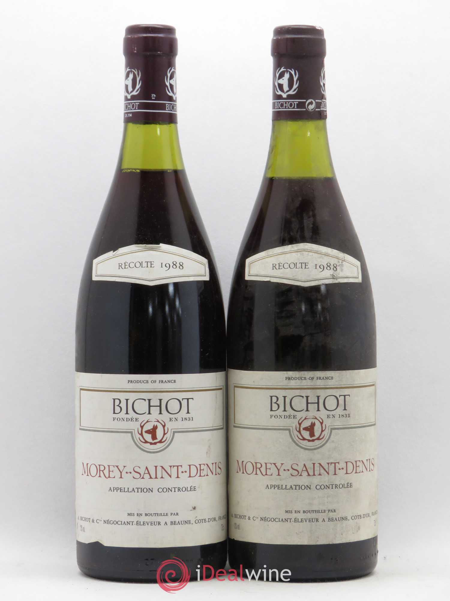 Morey-Saint-Denis Bichot 1988 - Lot de 5 bouteilles - 2