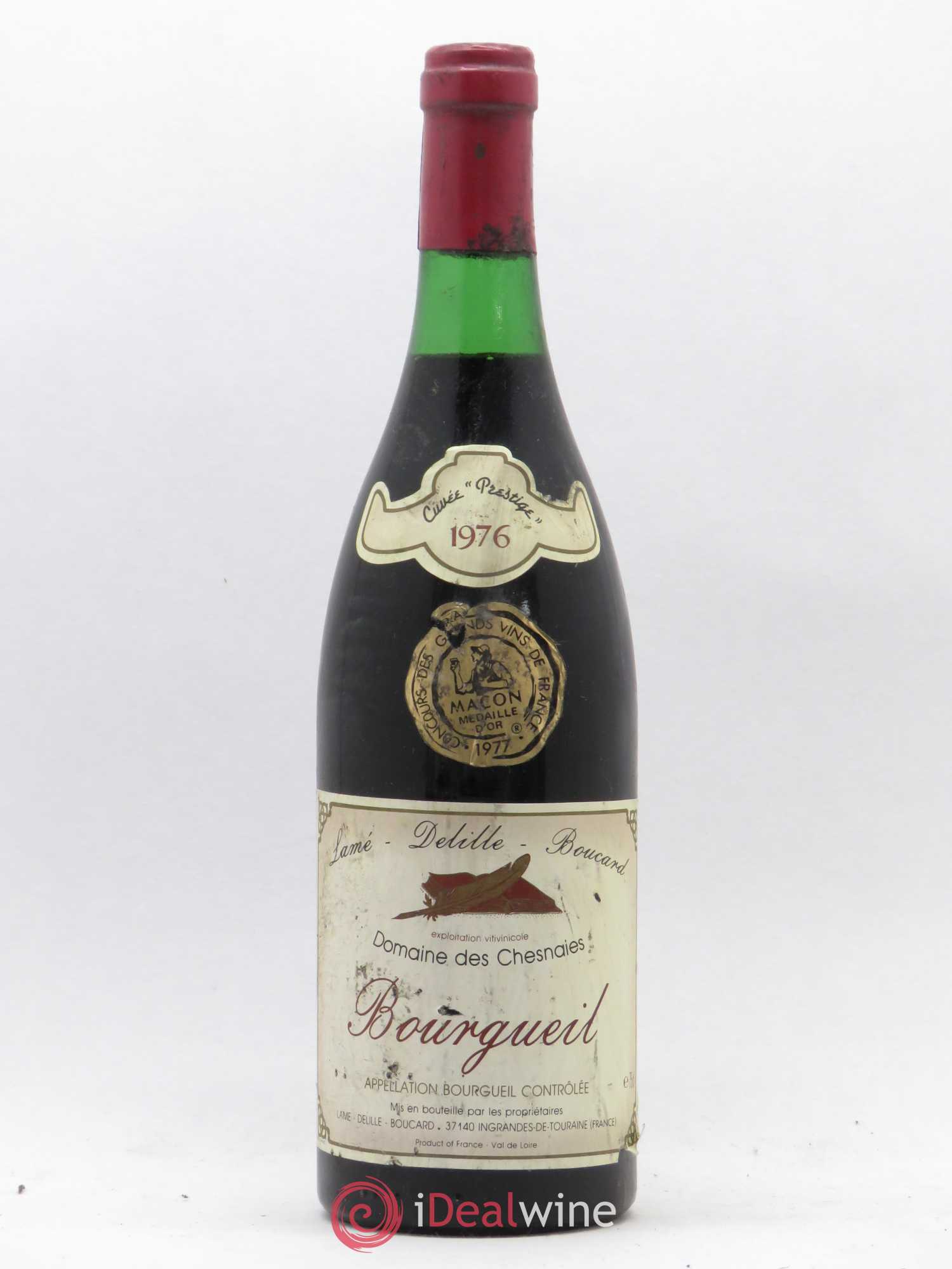 Bourgueil Prestige Domaine des Chesnaies 2000 - Lot de 1 bouteille - 0