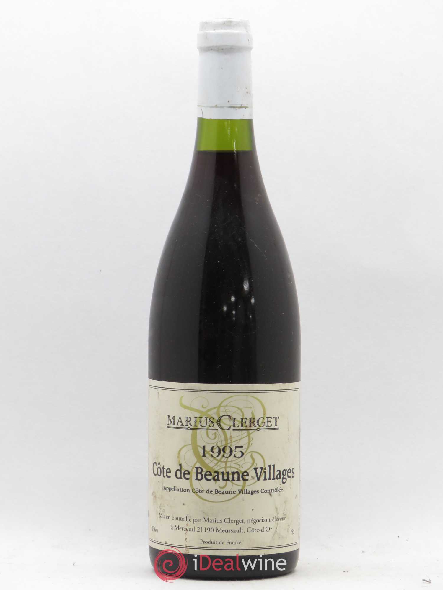 Côte de Beaune-Villages Clerget 1995 - Lot de 1 bouteille - 0