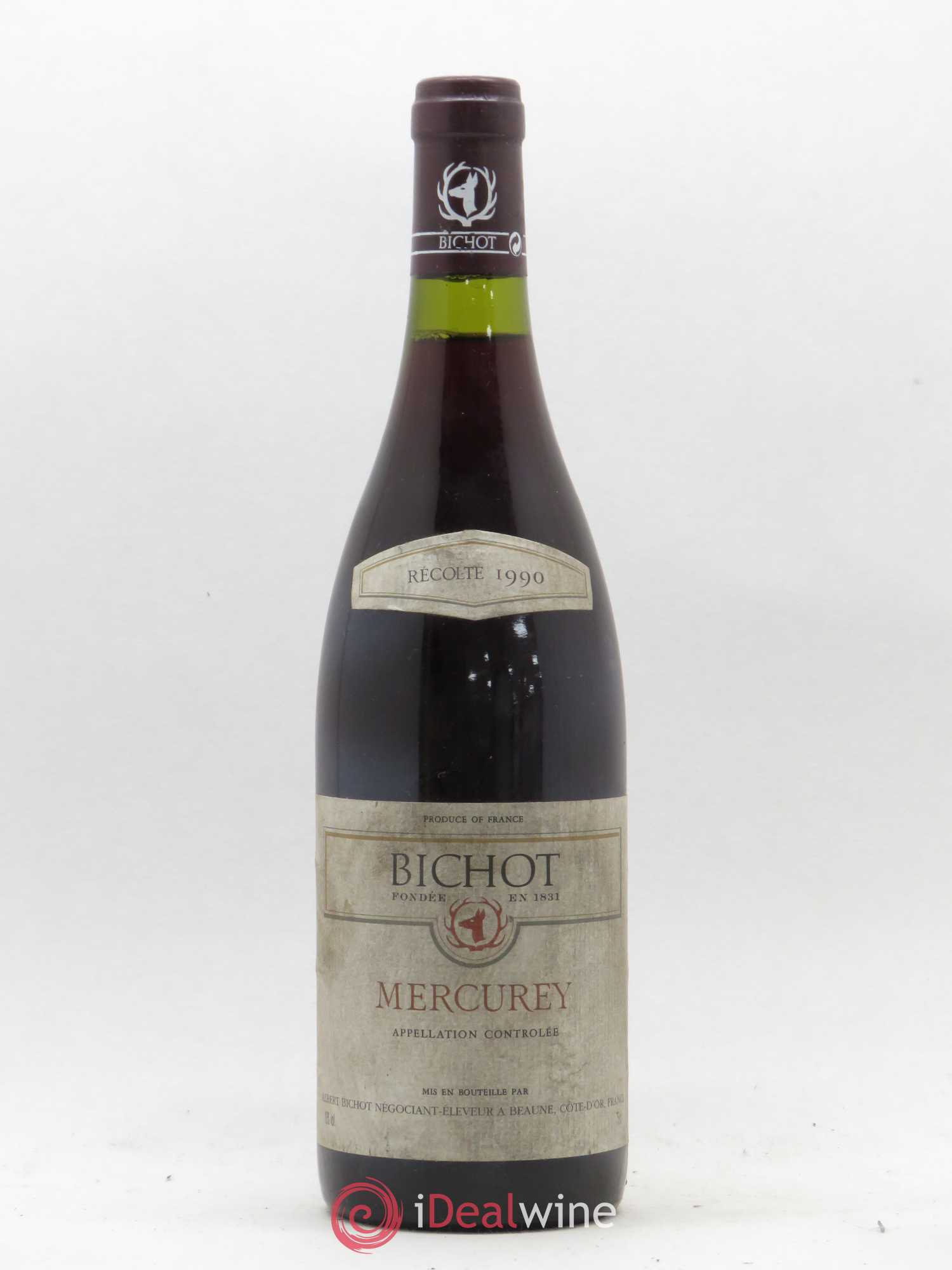 Mercurey Albert Bichot 1990 - Lot de 1 bouteille - 0