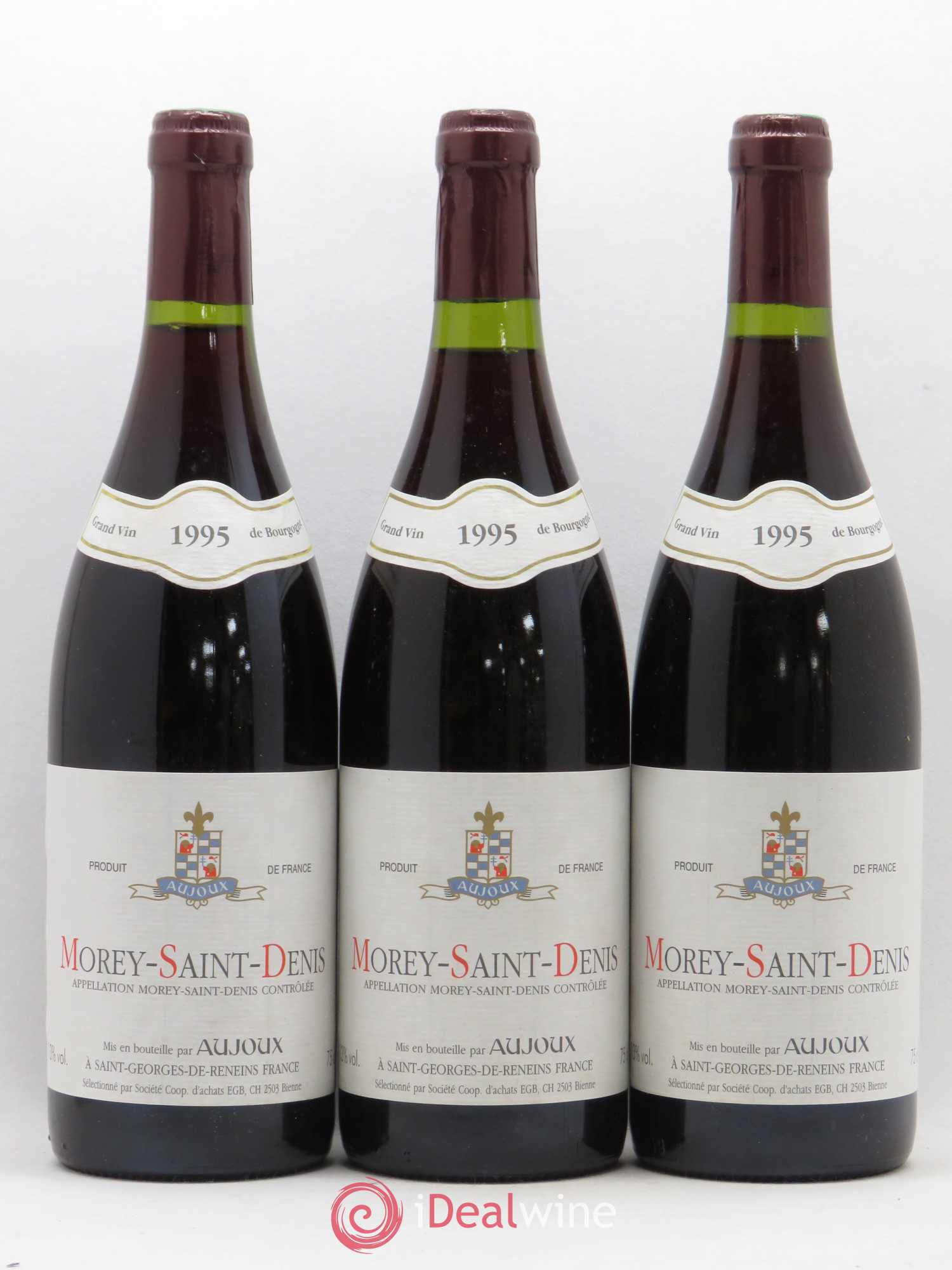 Morey-Saint-Denis Aujoux 1995 - Lot de 6 bouteilles - 2