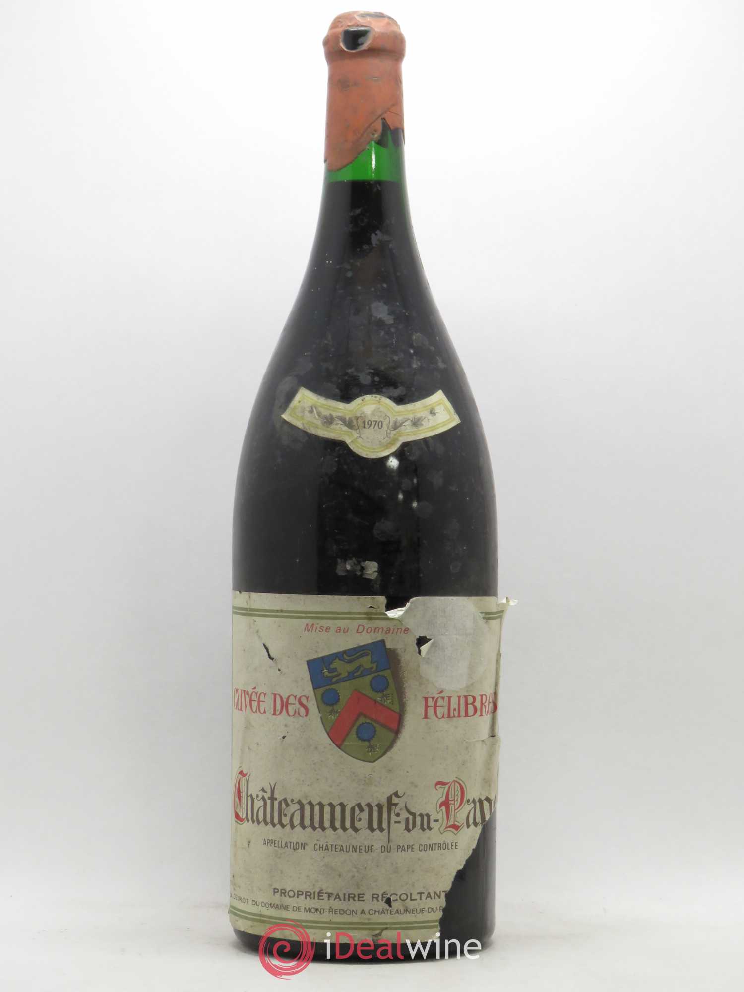 Châteauneuf-du-Pape Château Mont-Redon Famille Abeille-Fabre Cuvée des Félibres 1970 - Lotto di 1 jéroboam - 0