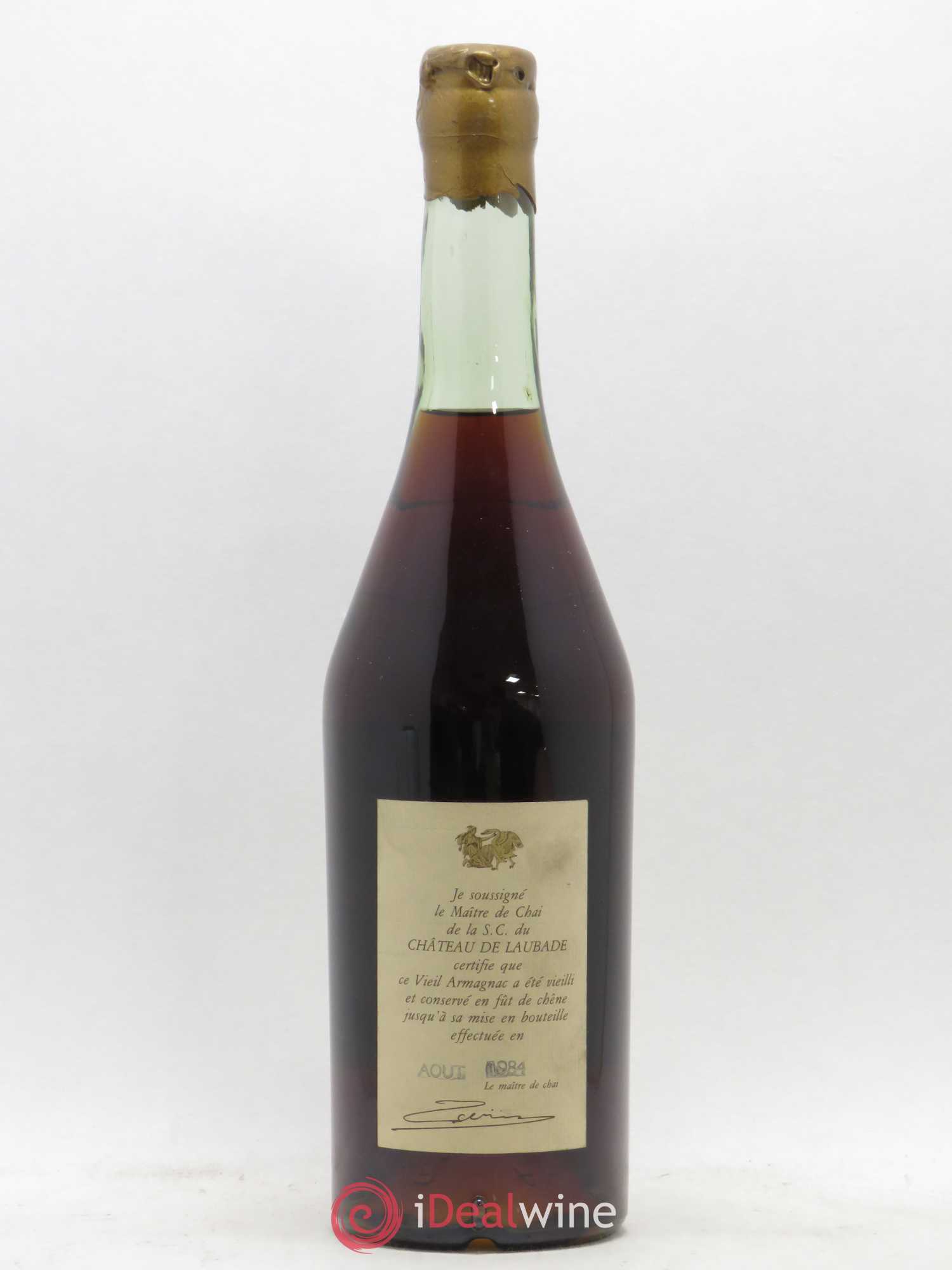 Armagnac Château Laubade 1955 - Posten von 1 Flasche - 1