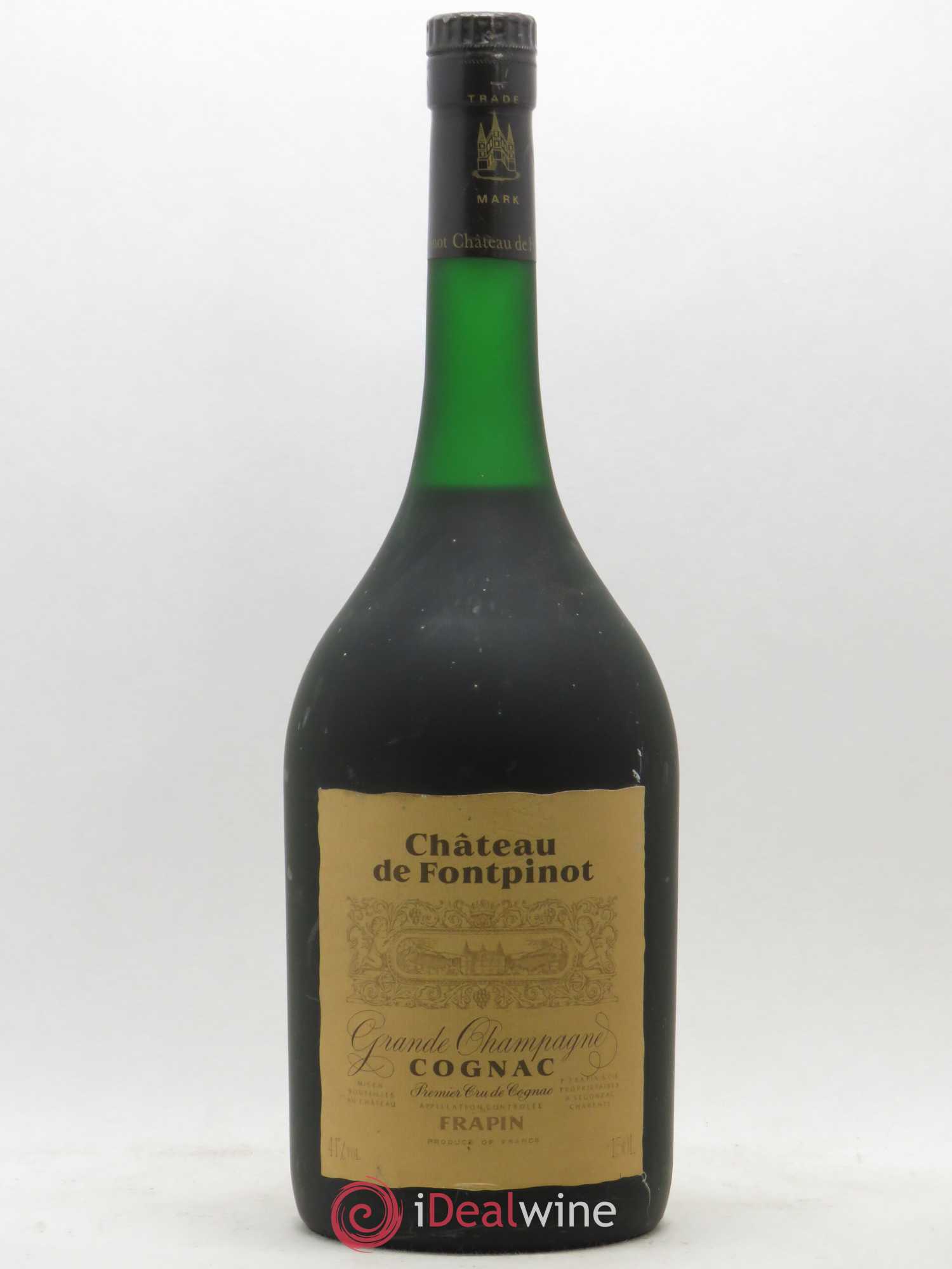Cognac Château de Fontpinot Frapin Grande Champagne - Posten von 1 Magnum - 0