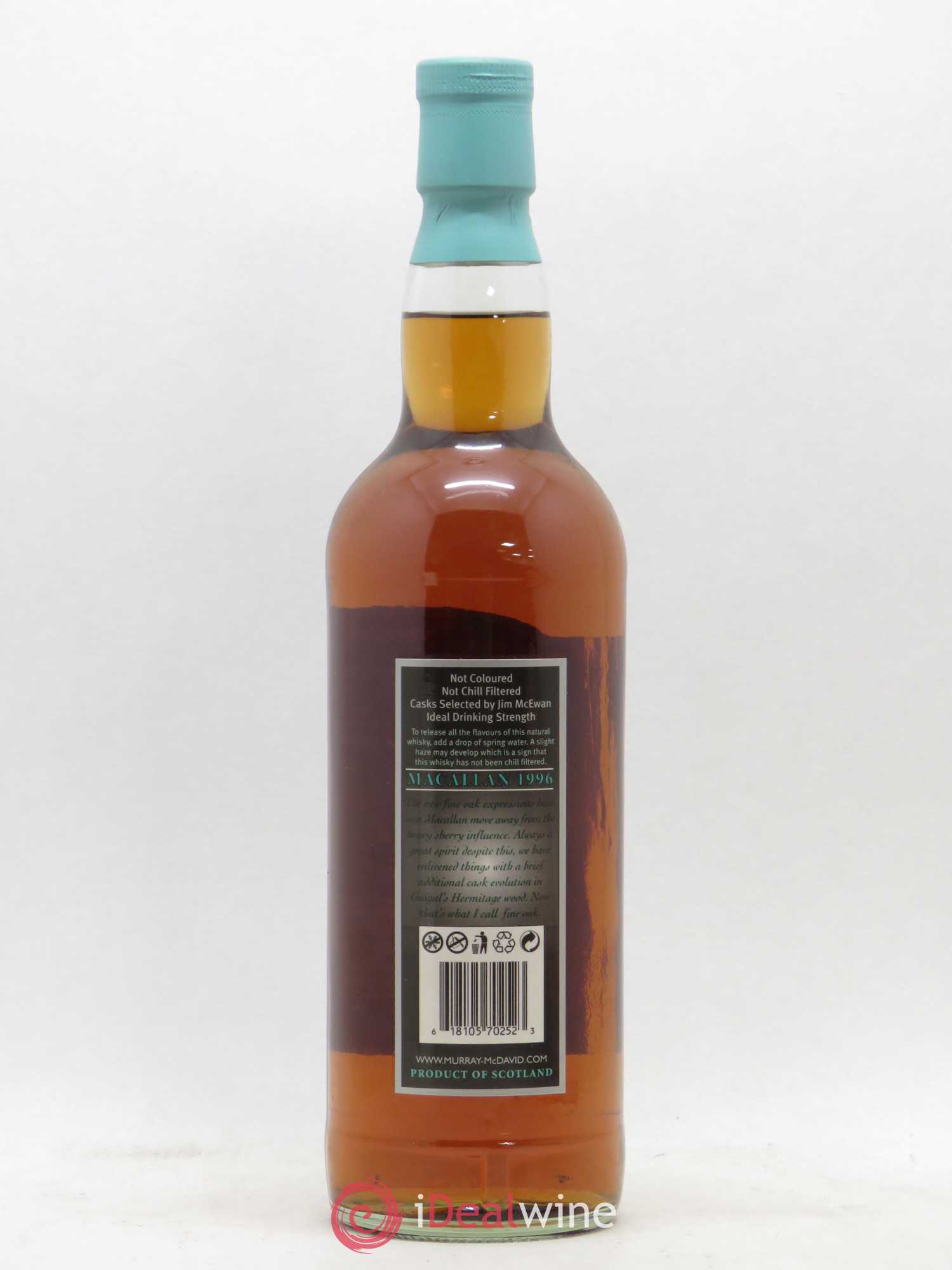Whisky Macallan 8 years 1996 - Posten von 1 Flasche - 1