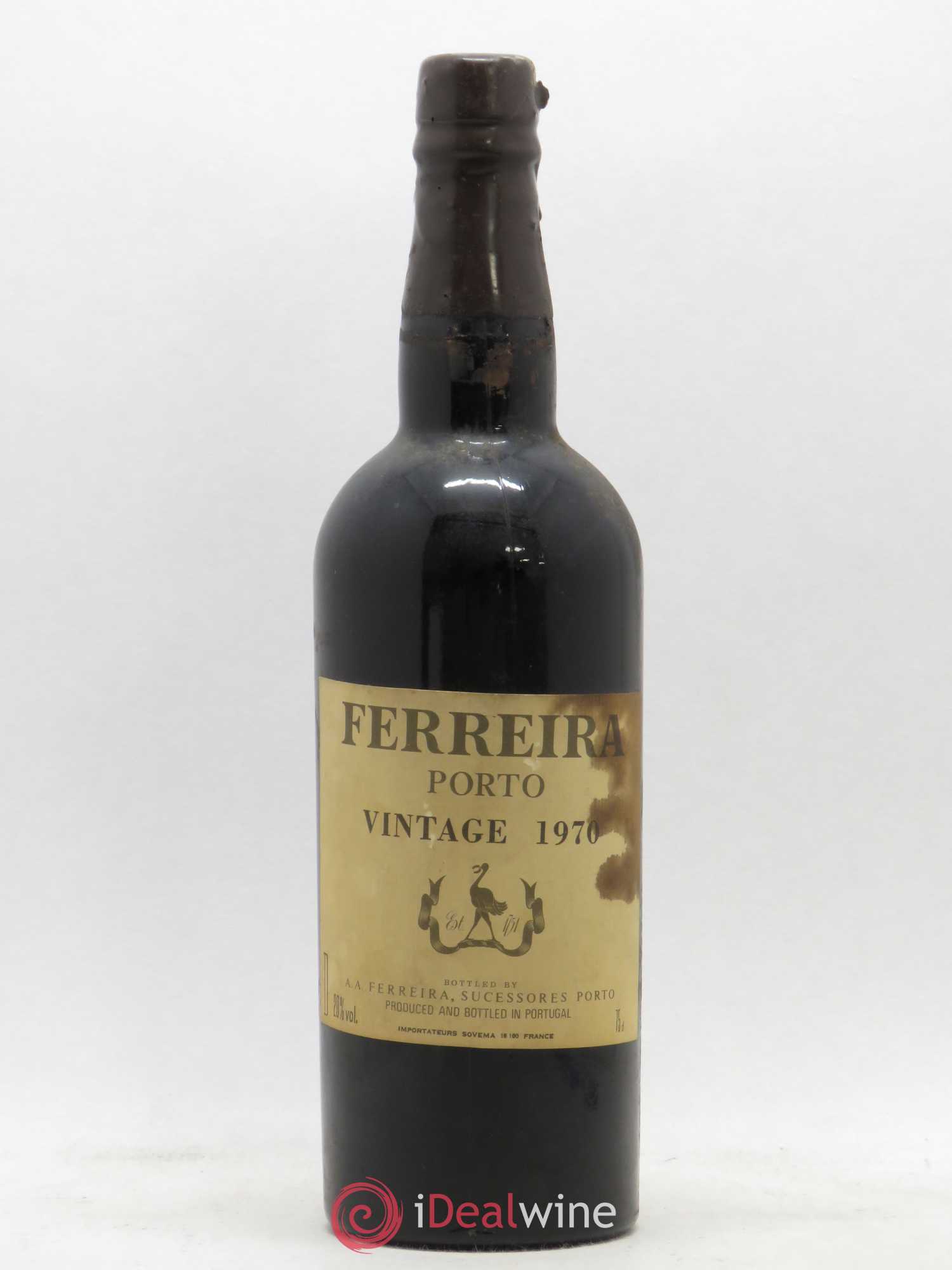 Porto Vintage Ferreira 1970 - Posten von 1 Flasche - 0