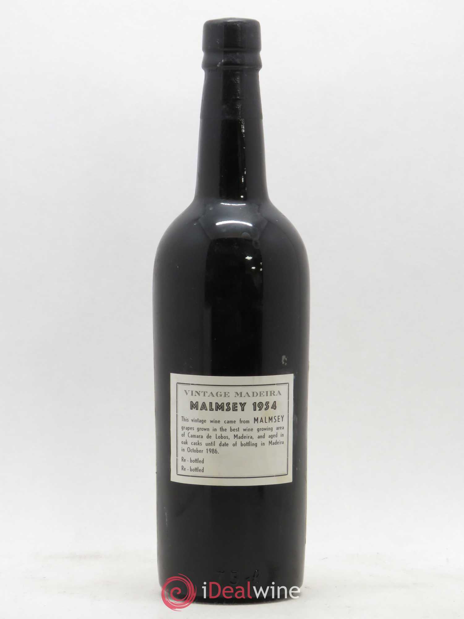 Madère Malvazia Henriquès & Henriquès 1954 - Posten von 1 Flasche - 1
