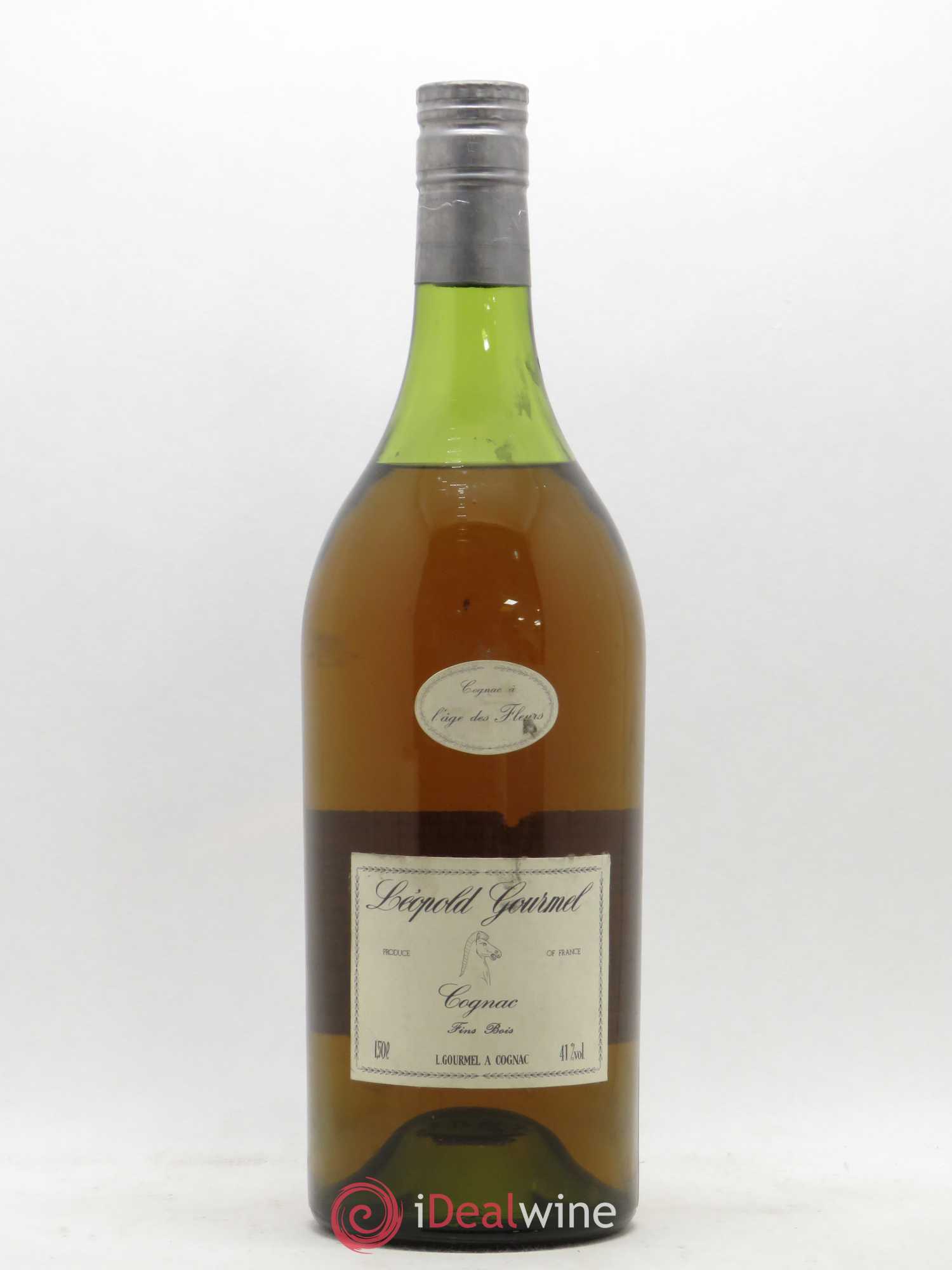 Cognac Léopold Gourmel Age des Fleurs Fins Bois - Posten von 1 Magnum - 0