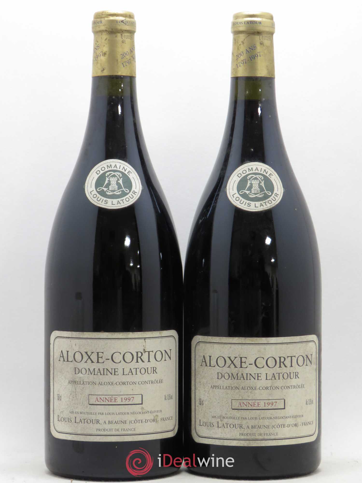 Aloxe-Corton Louis Latour 1997 - Lot de 2 magnums - 0