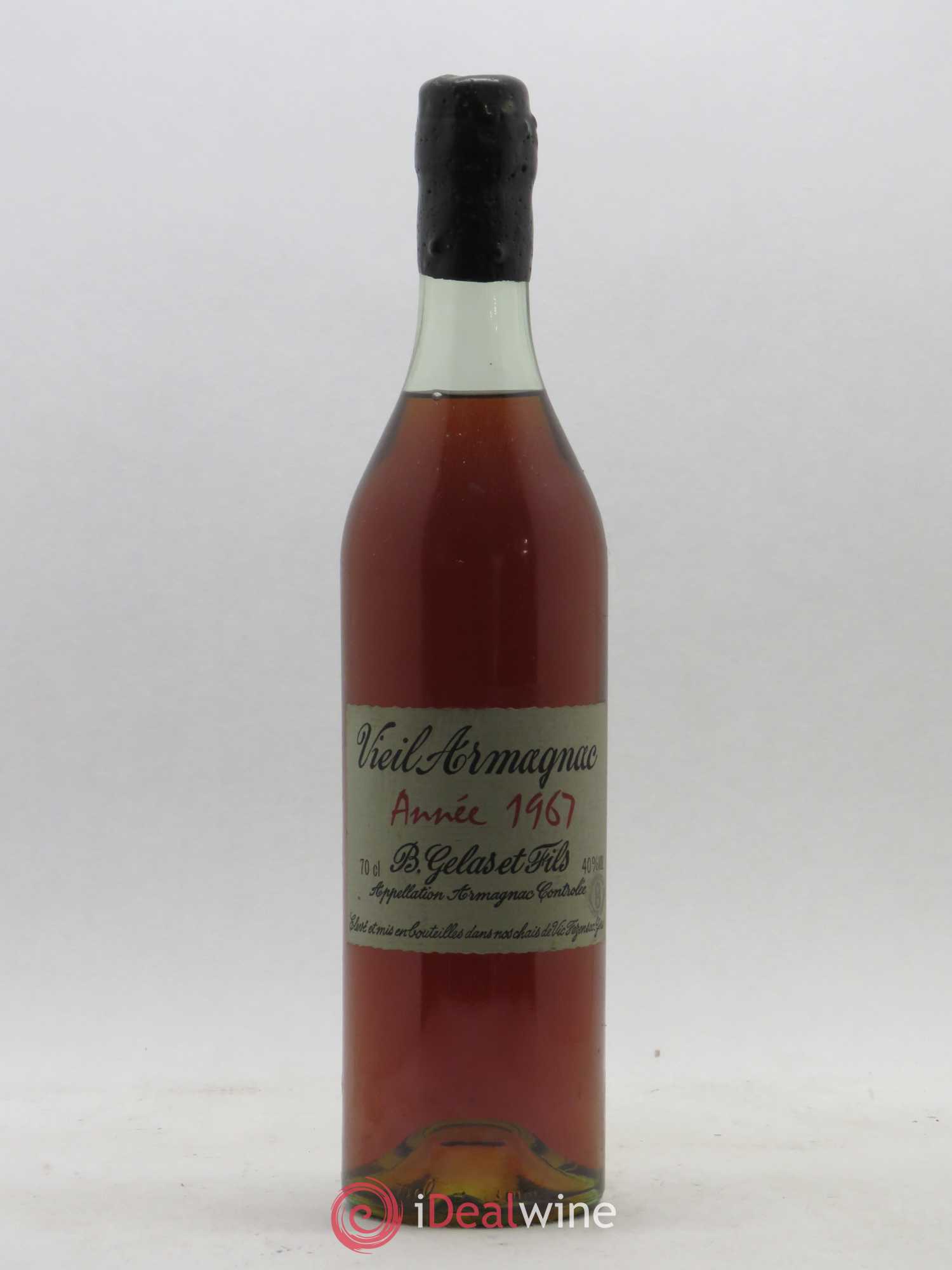 Armagnac Gelas 1967 - Posten von 1 Flasche - 0