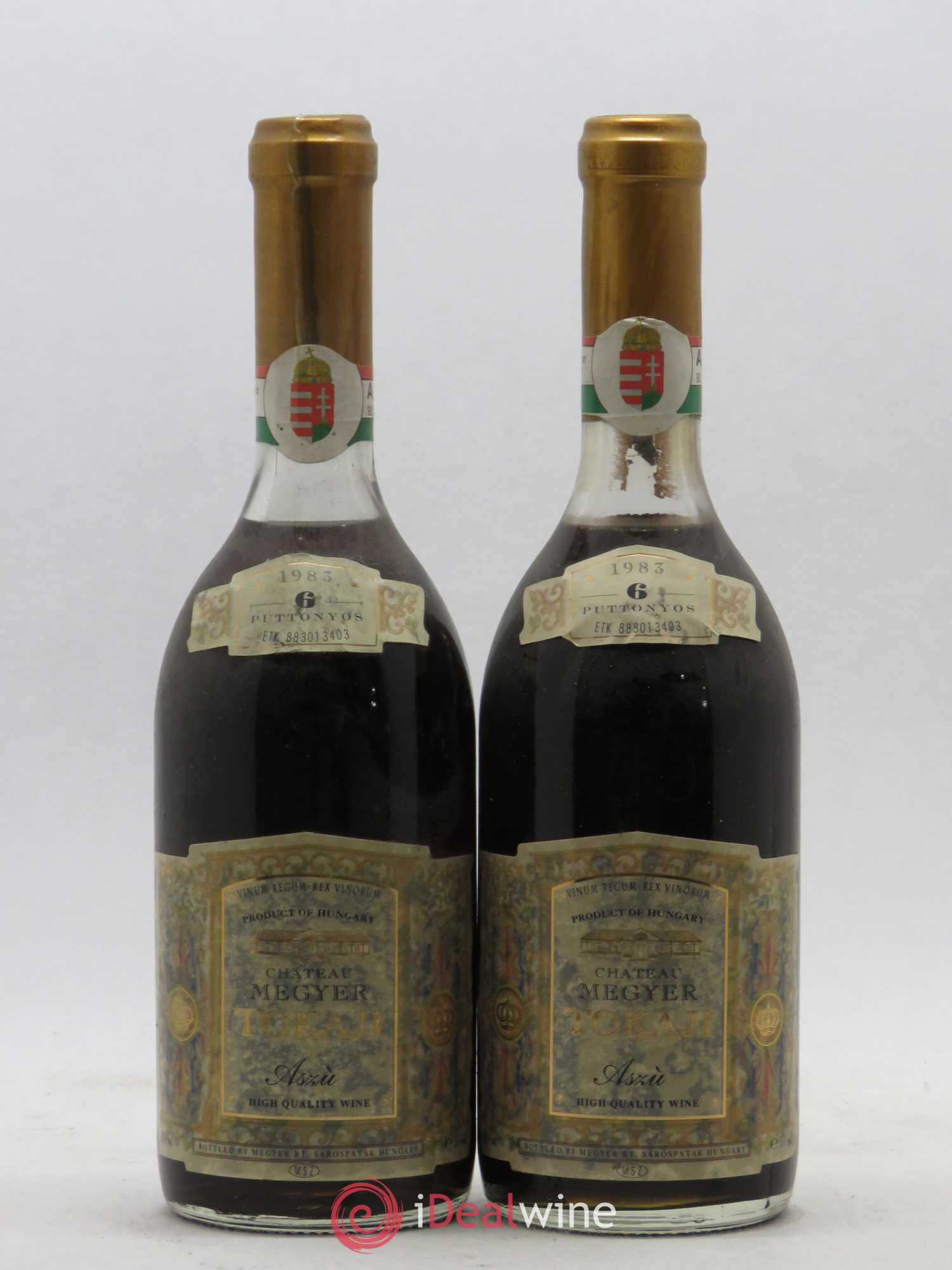 Tokaji 1983 - Lotto di 2 bottiglie - 0