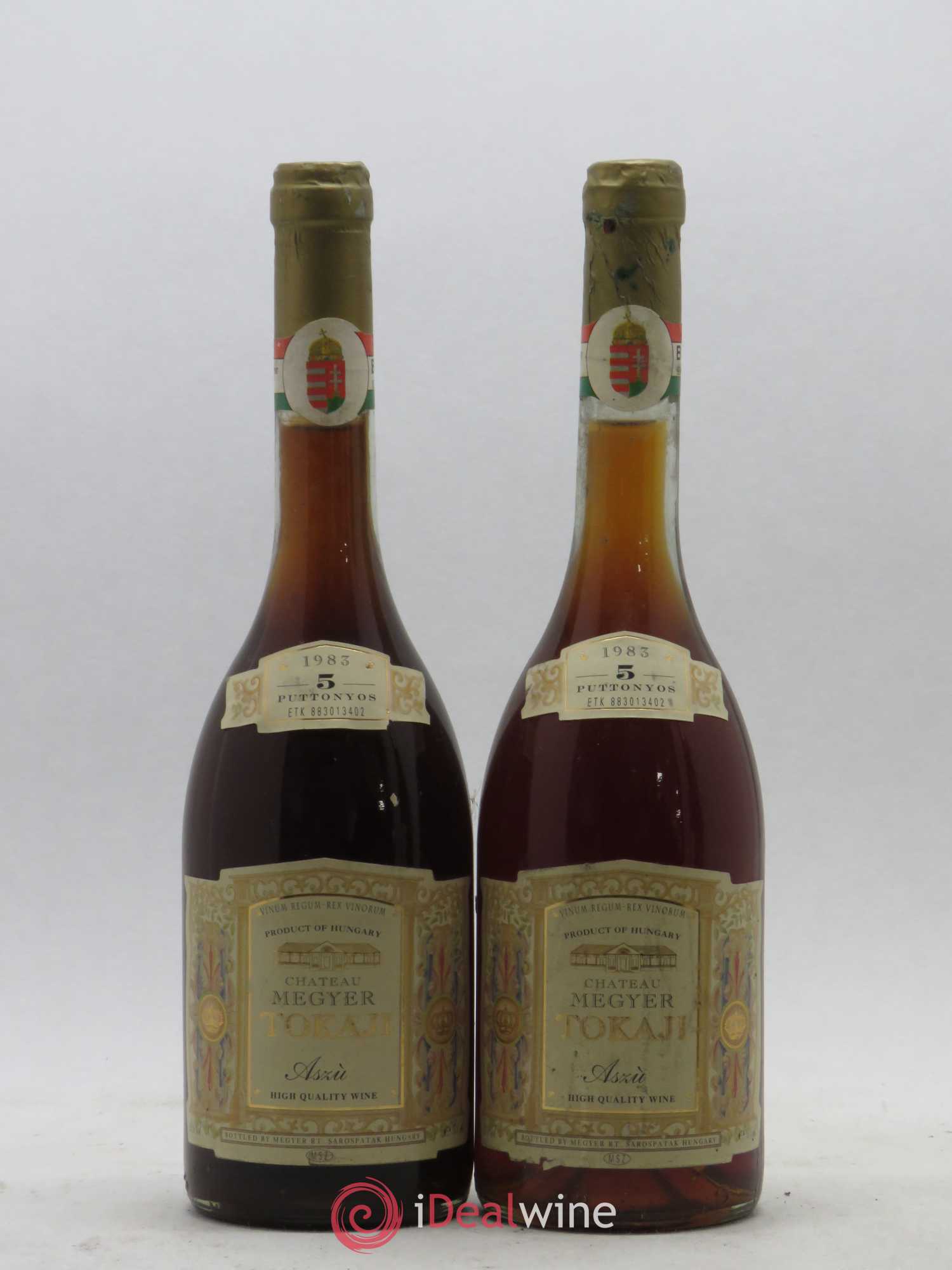Tokaji 1983 - Lotto di 2 bottiglie - 0