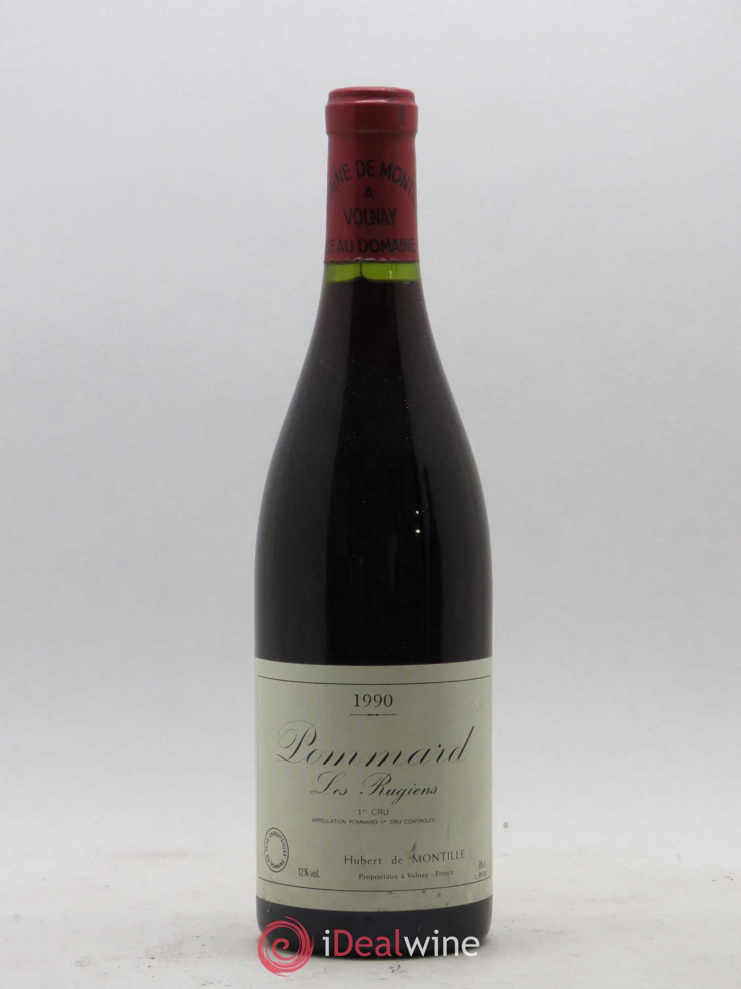 Pommard 1er Cru Les Rugiens-bas De Montille (Domaine) 1990 - Lot de 1 bouteille - 0