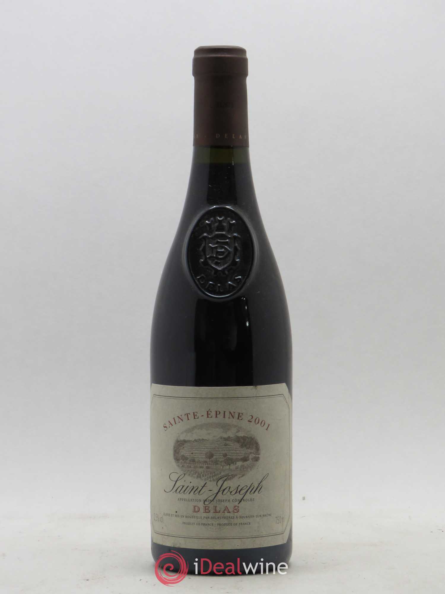 Saint-Joseph Sainte-Epine Delas Frères 2001 - Lot de 1 bouteille - 0
