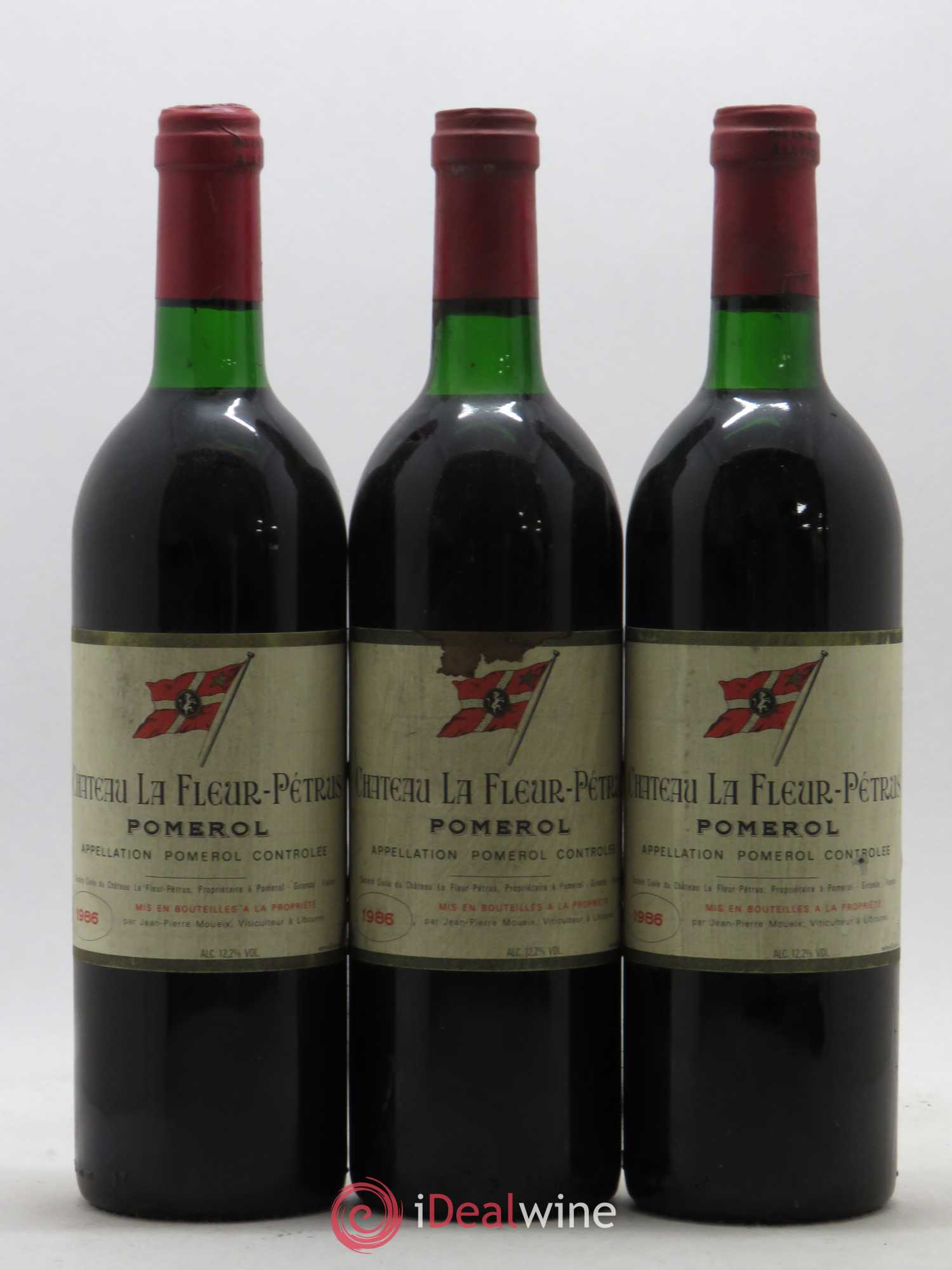 Château la Fleur Petrus 1986 - Lot de 3 bouteilles - 0