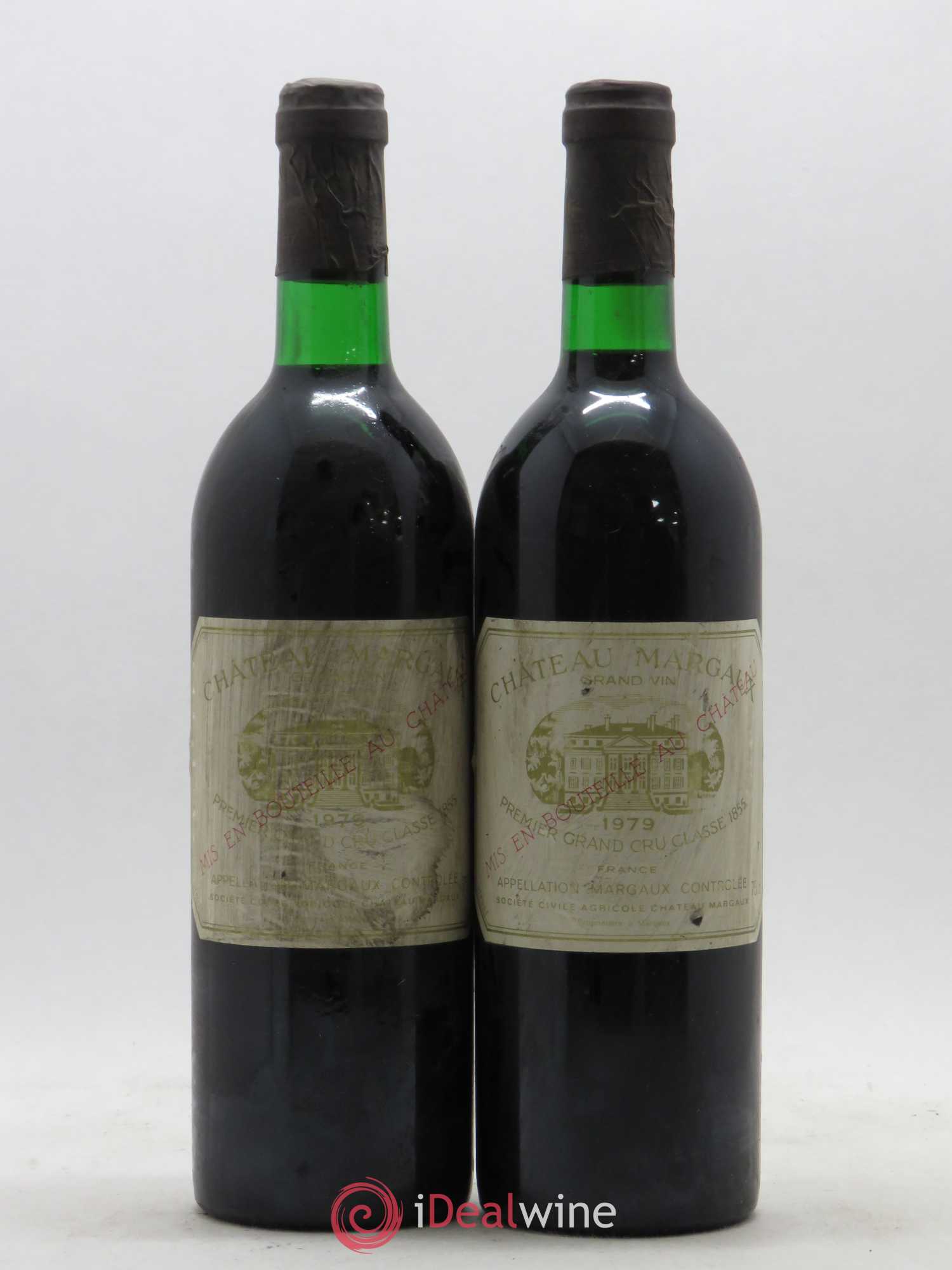 Château Margaux 1er Grand Cru Classé 1979 - Lot de 2 bouteilles - 0