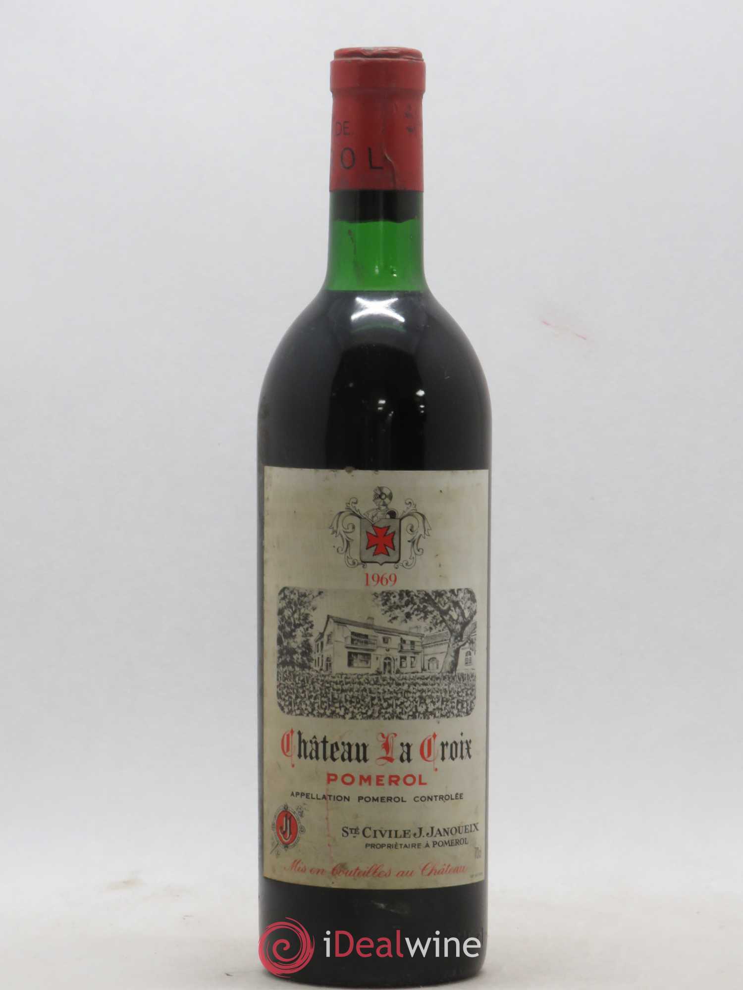 Château la Croix 1969 - Lot de 1 bouteille - 0