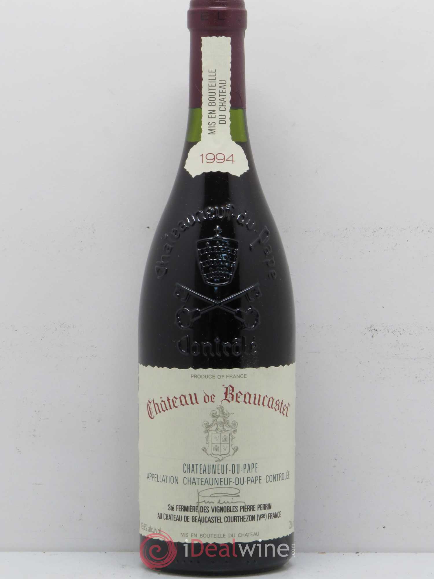 Châteauneuf-du-Pape Château de Beaucastel Famille Perrin 1994 - Lot de 1 bouteille - 0