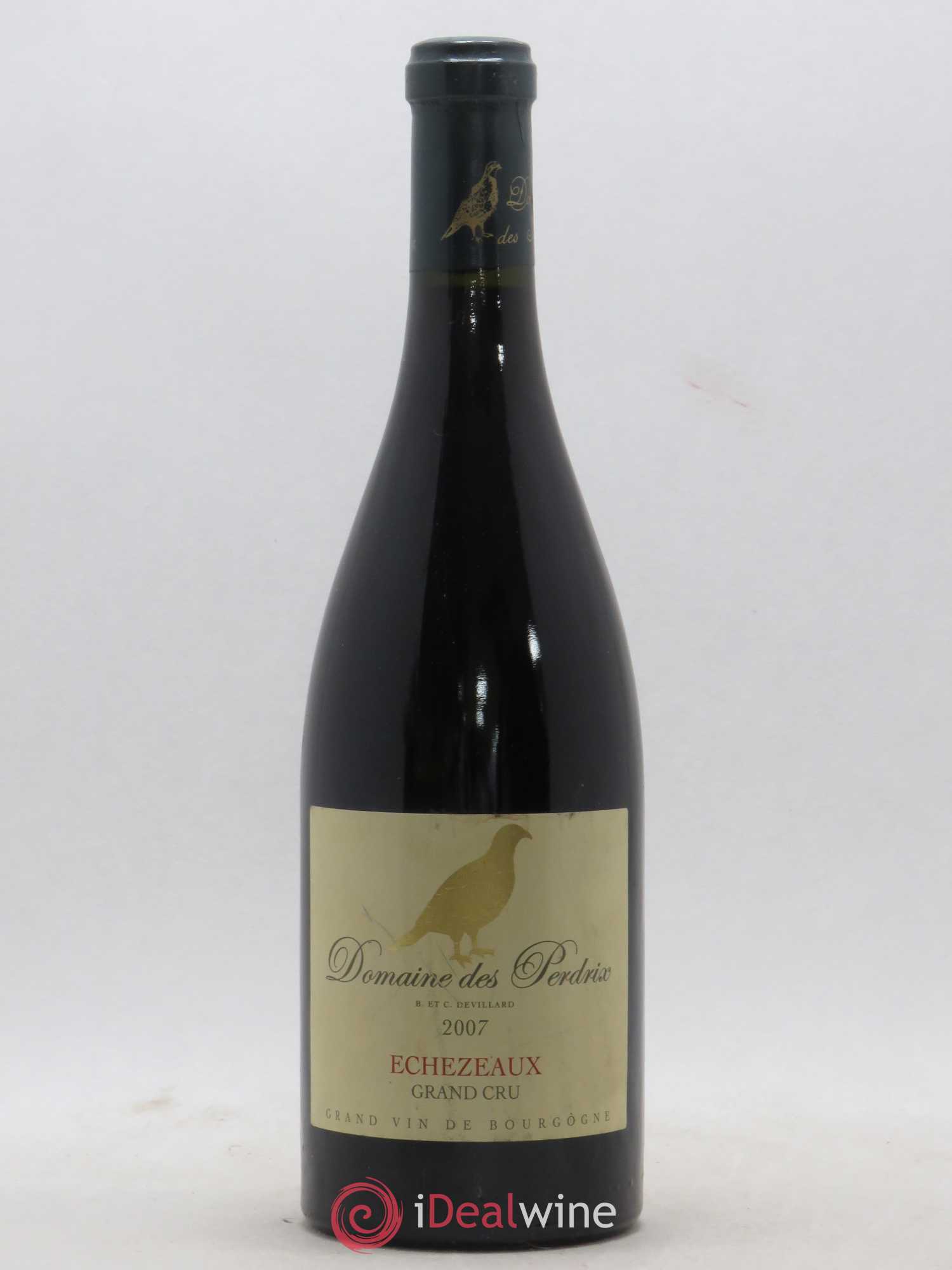 Echezeaux Grand Cru Perdrix (Domaine des) Domaine des Perdrix 2007 - Lot de 1 bouteille - 0