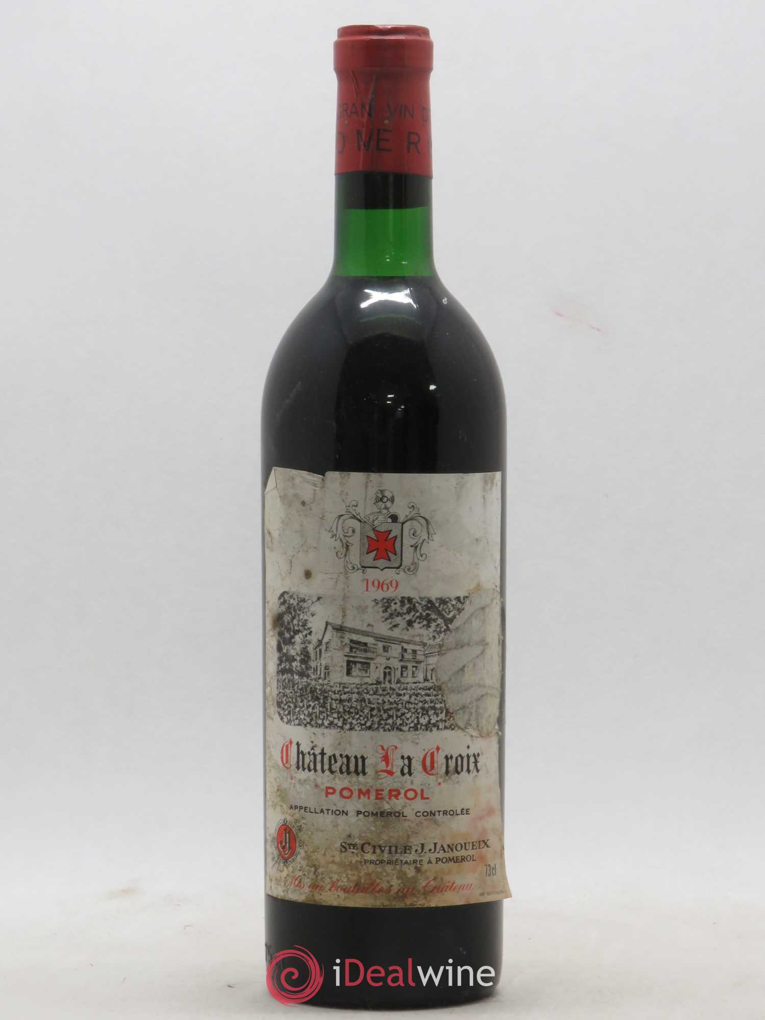 Château la Croix 1969 - Lot de 1 bouteille - 0
