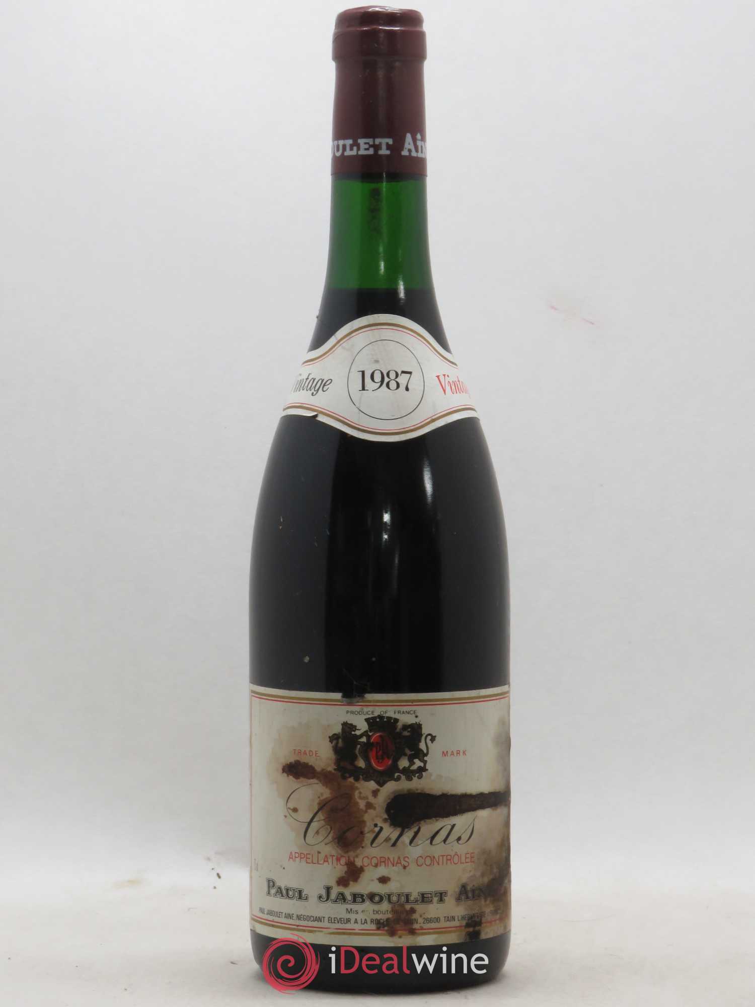 Cornas Paul Jaboulet Ainé 1987 - Lot de 1 bouteille - 0