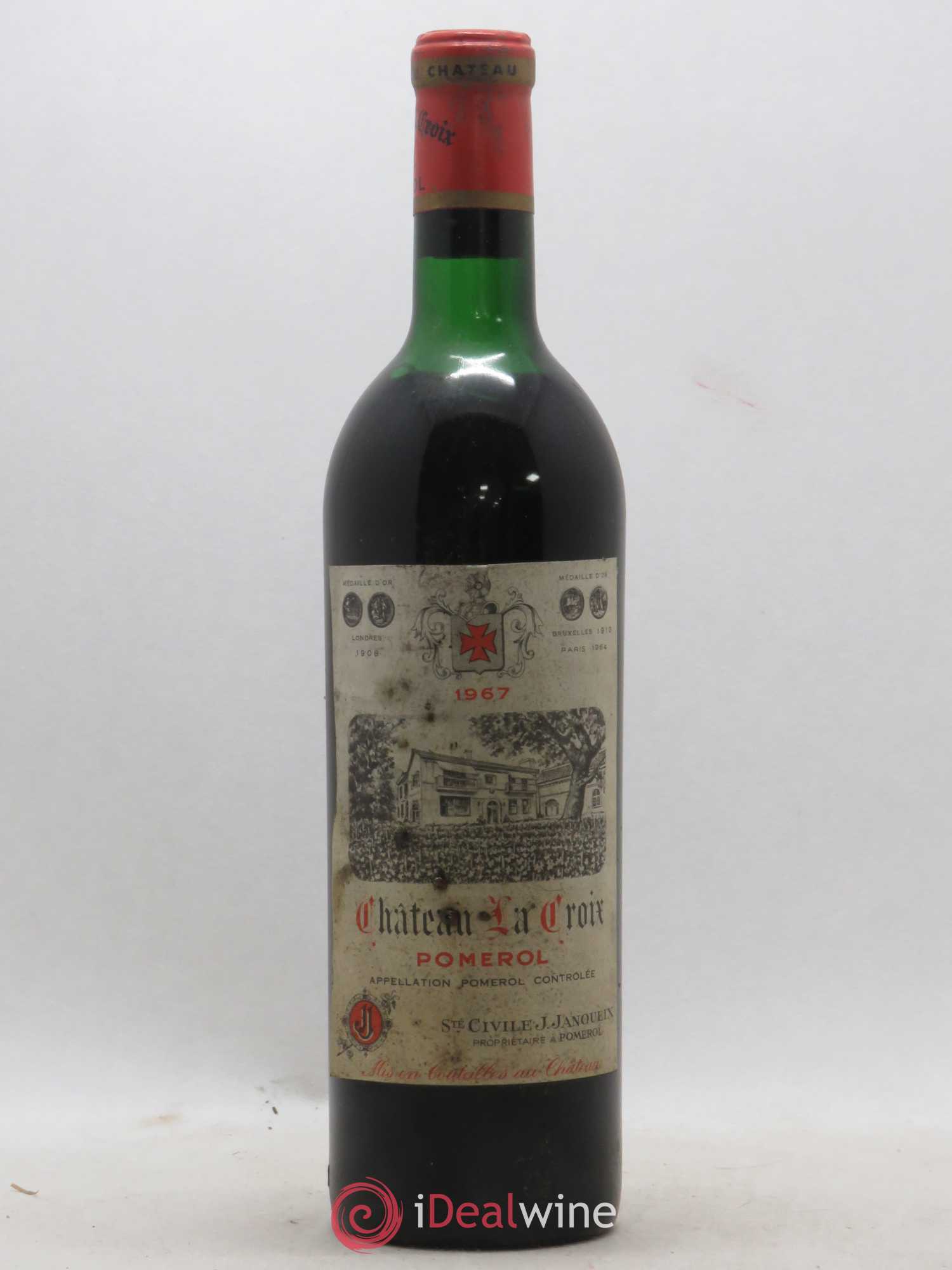 Château la Croix 1967 - Lot de 1 bouteille - 0