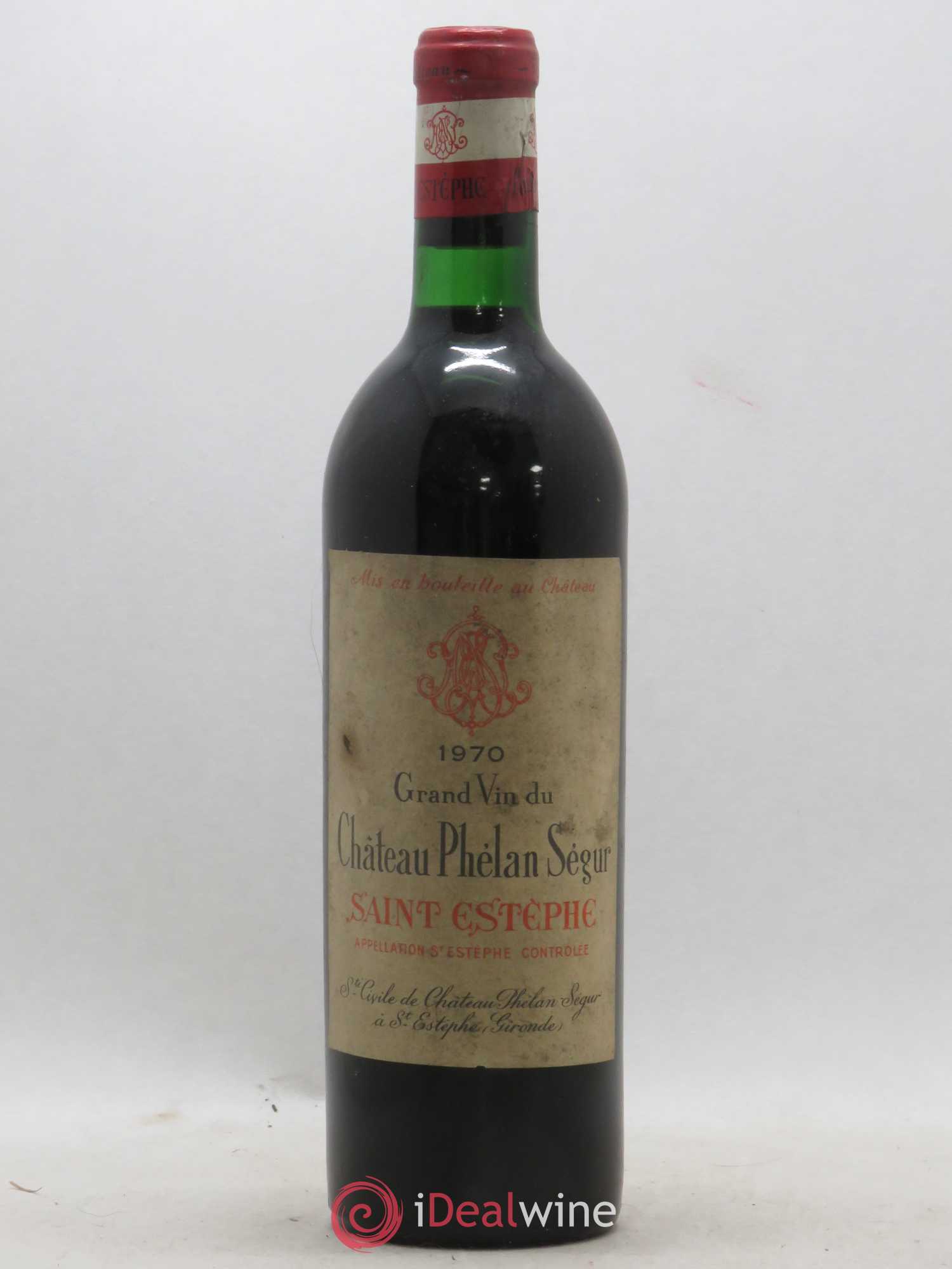 Château Phélan Ségur 1970 - Lot de 1 bouteille - 0