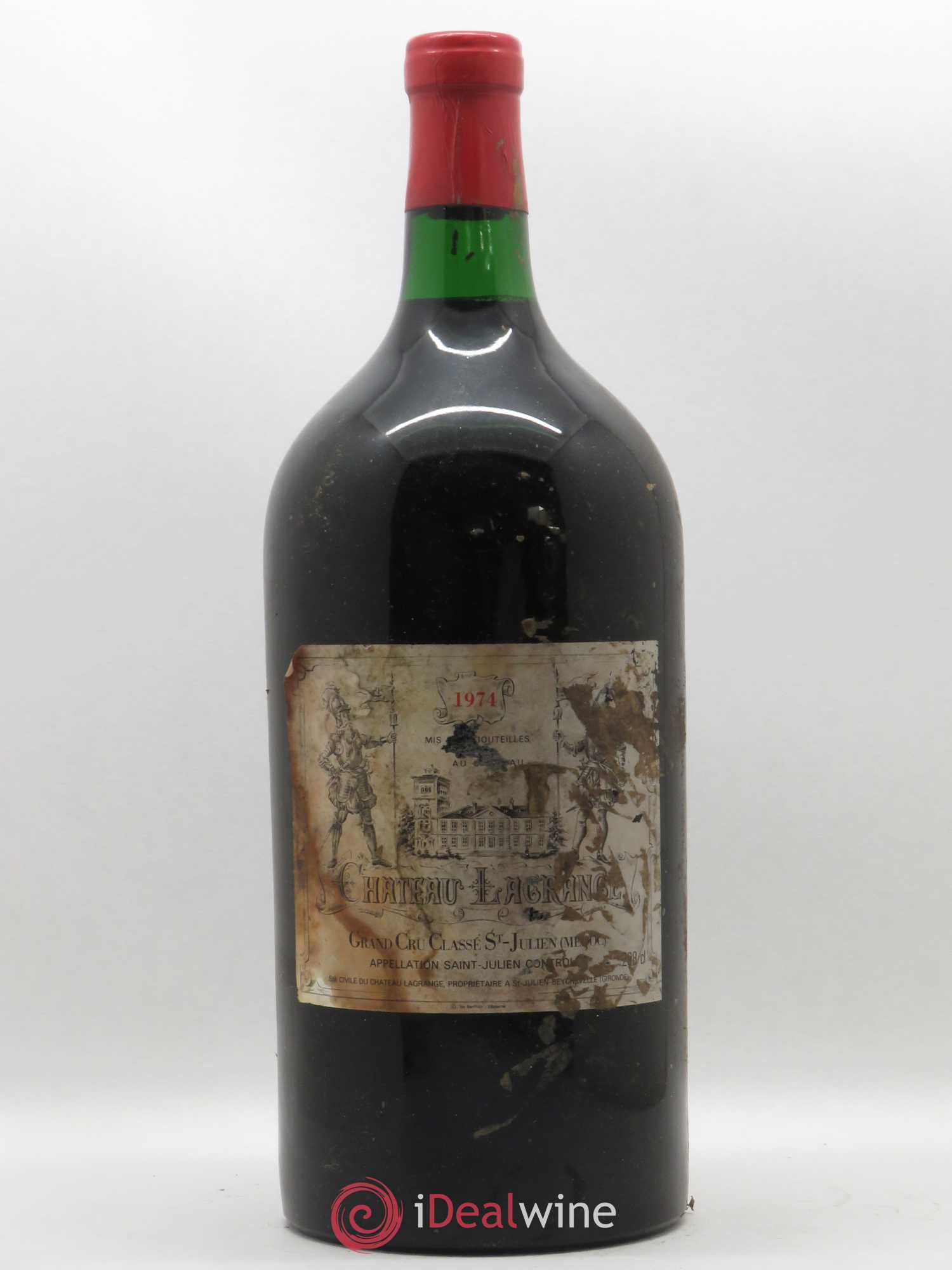 Château Lagrange 3ème Grand Cru Classé 1974 - Lot de 1 double magnum - 0