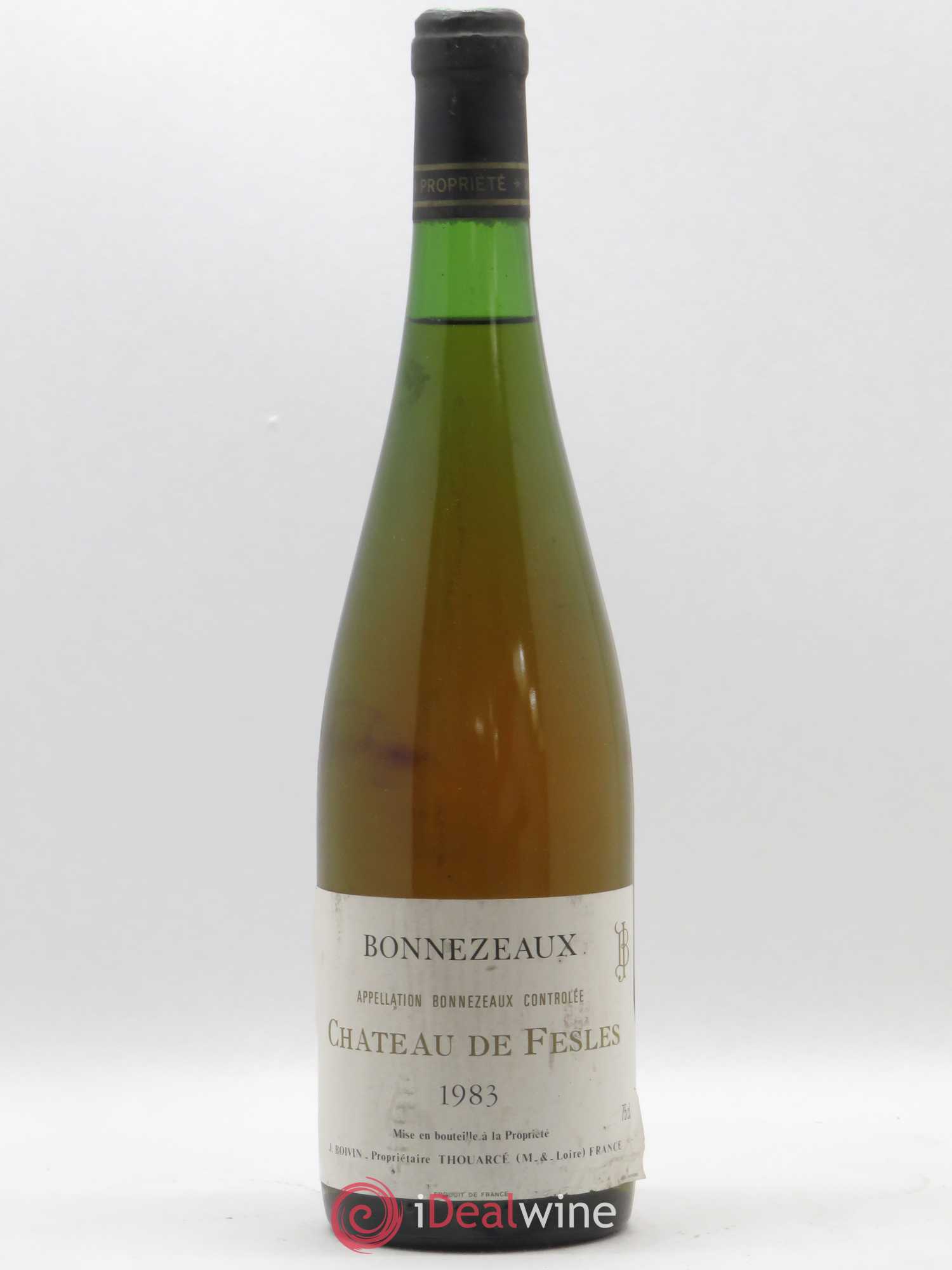 Bonnezeaux Château de Fesles 1983 - Lotto di 1 bottiglia - 0