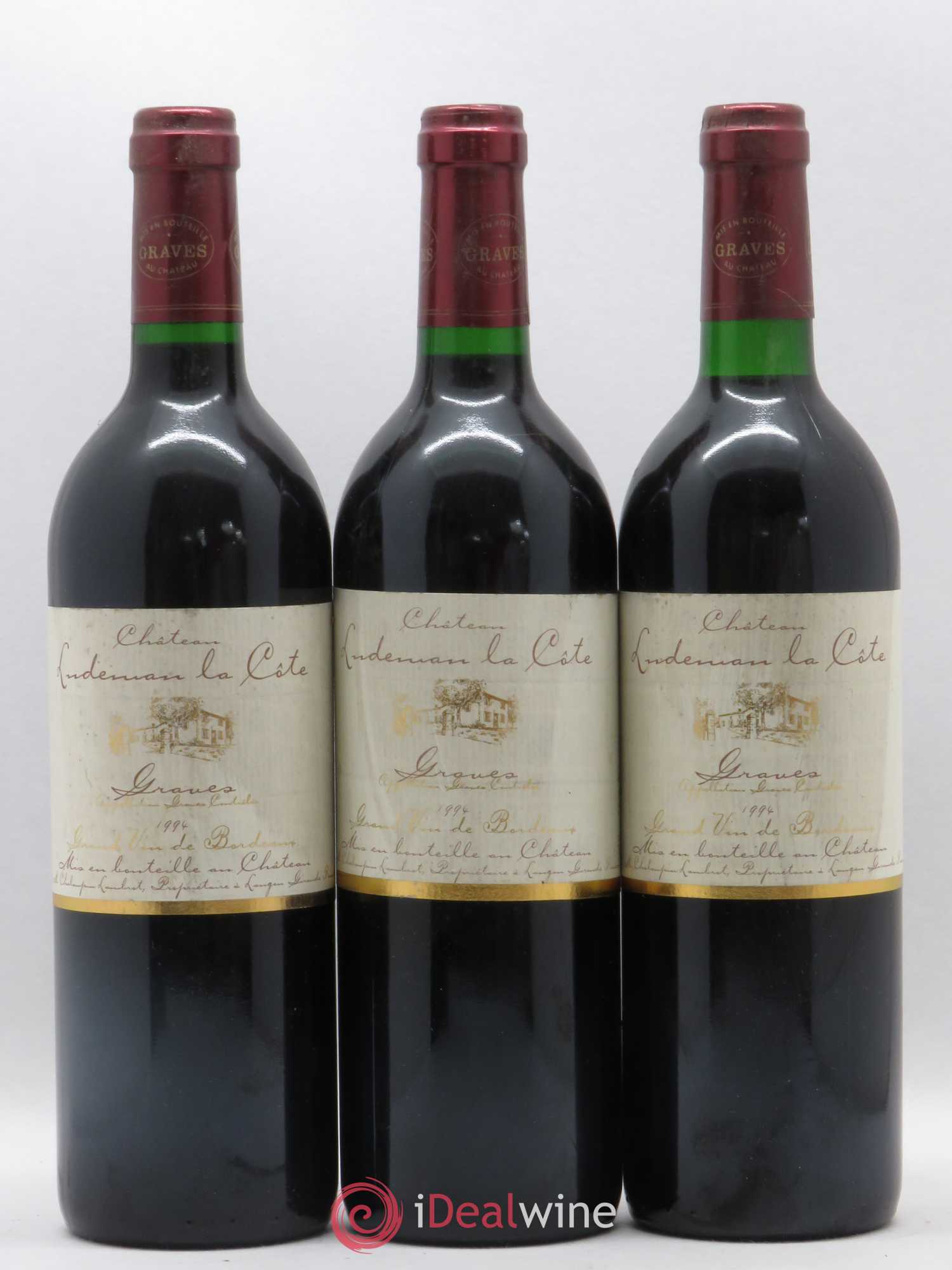 Graves Château Ludeman La Cote 1994 - Posten von 6 Flaschen - 1